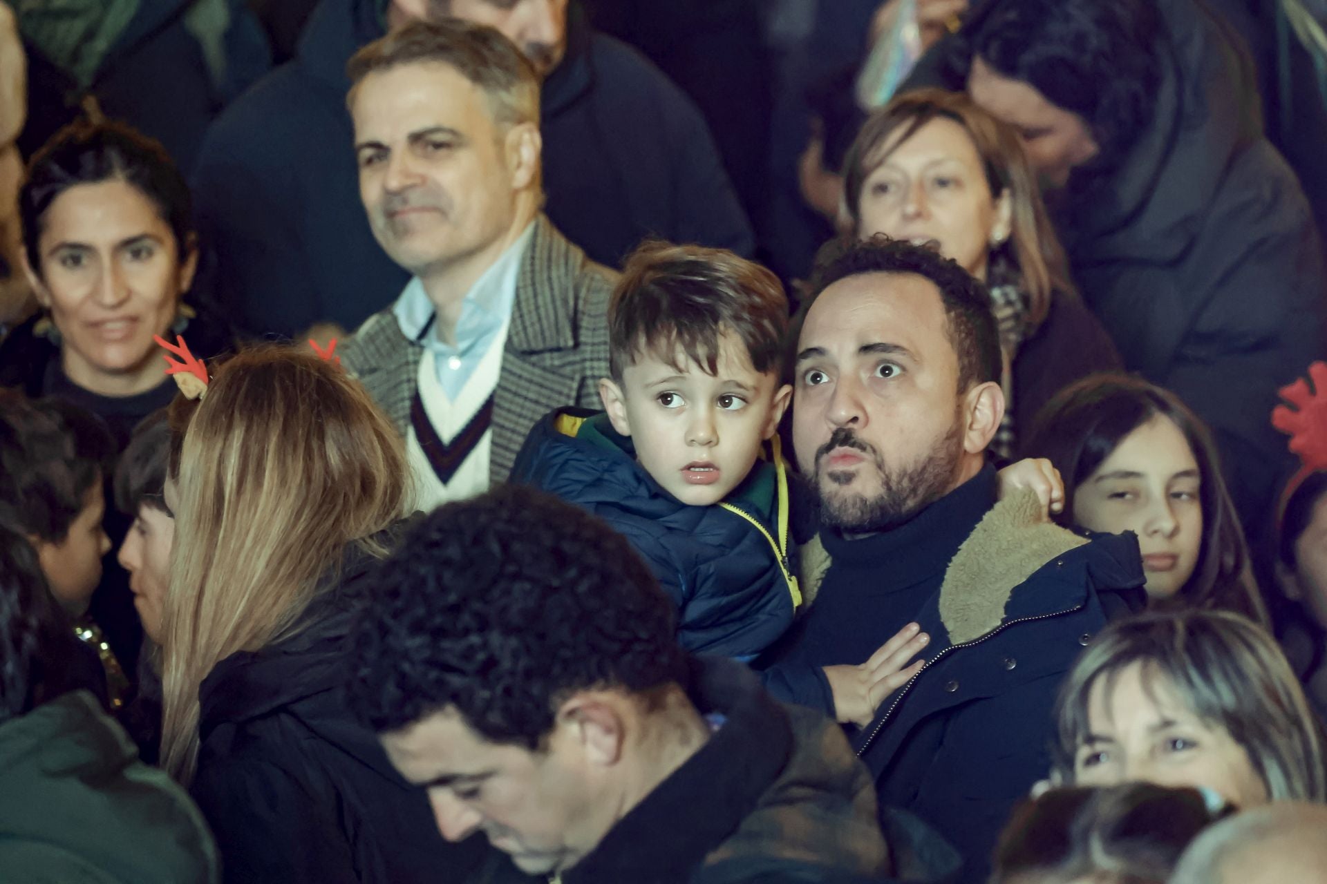 Los más pequeños reciben el año adelantado en las pequecampanadas de Gijón