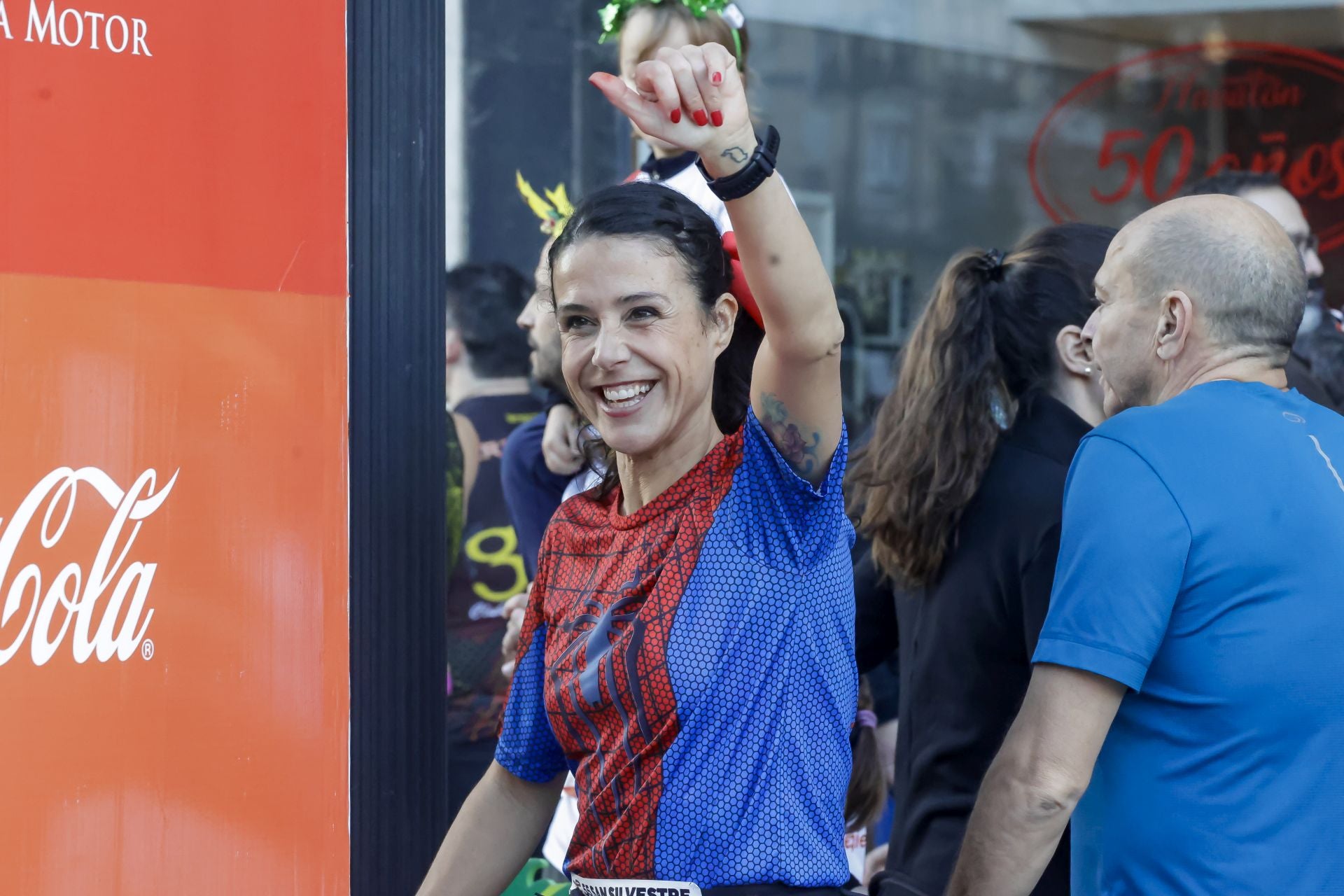 La San Silvestre vuela por las calles de Gijón