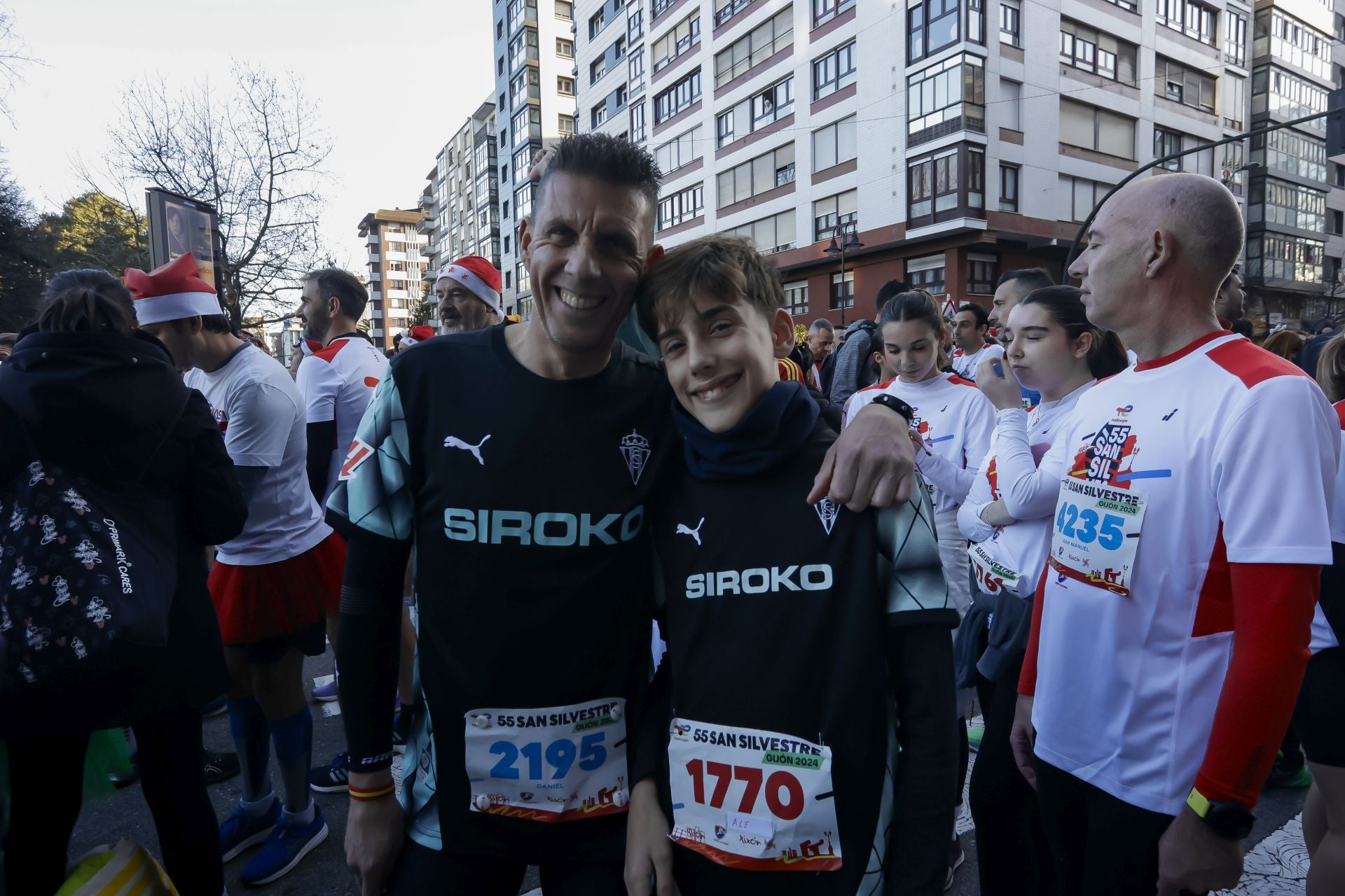 La San Silvestre vuela por las calles de Gijón