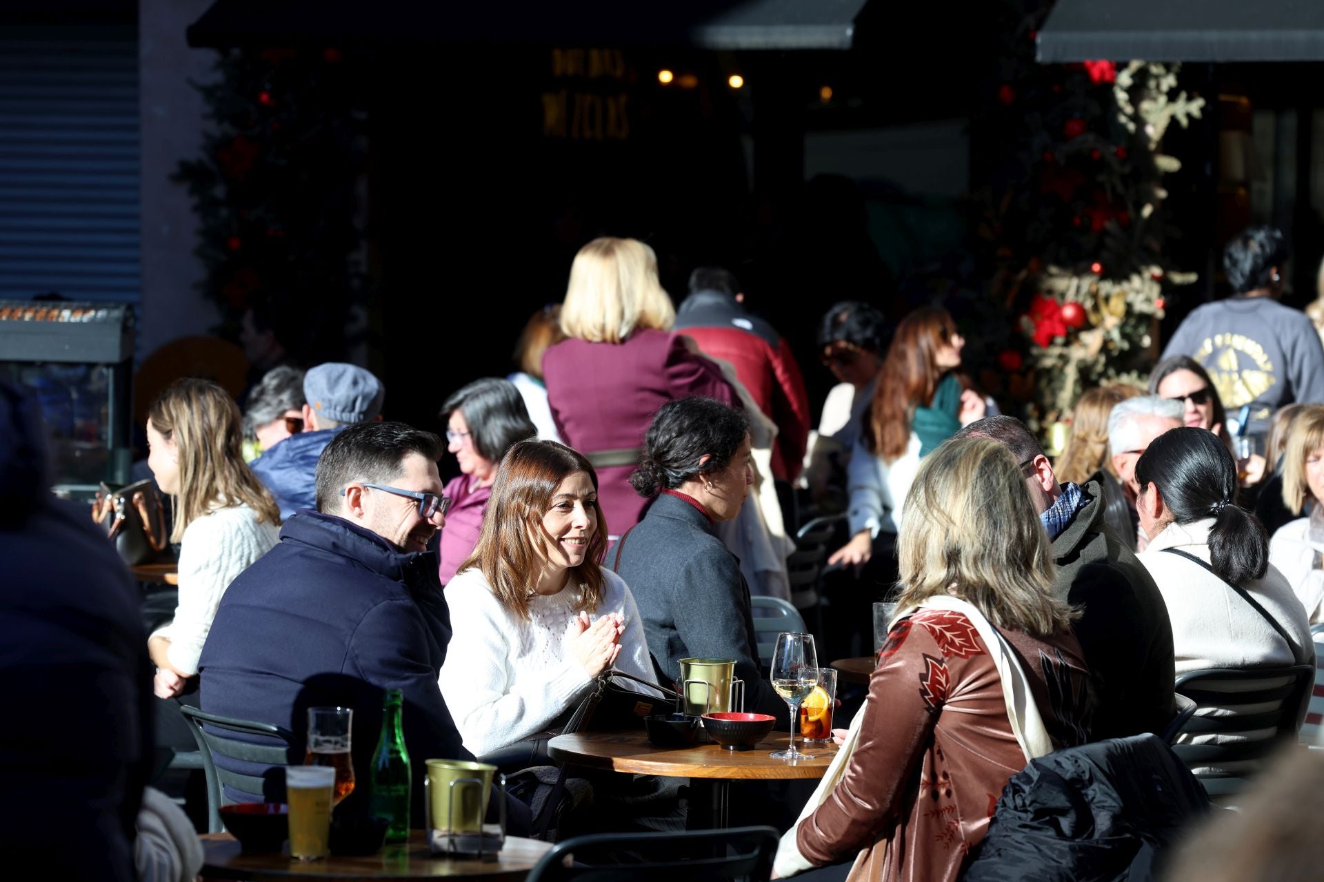 Asturias, de terraceo para brindar por el nuevo año