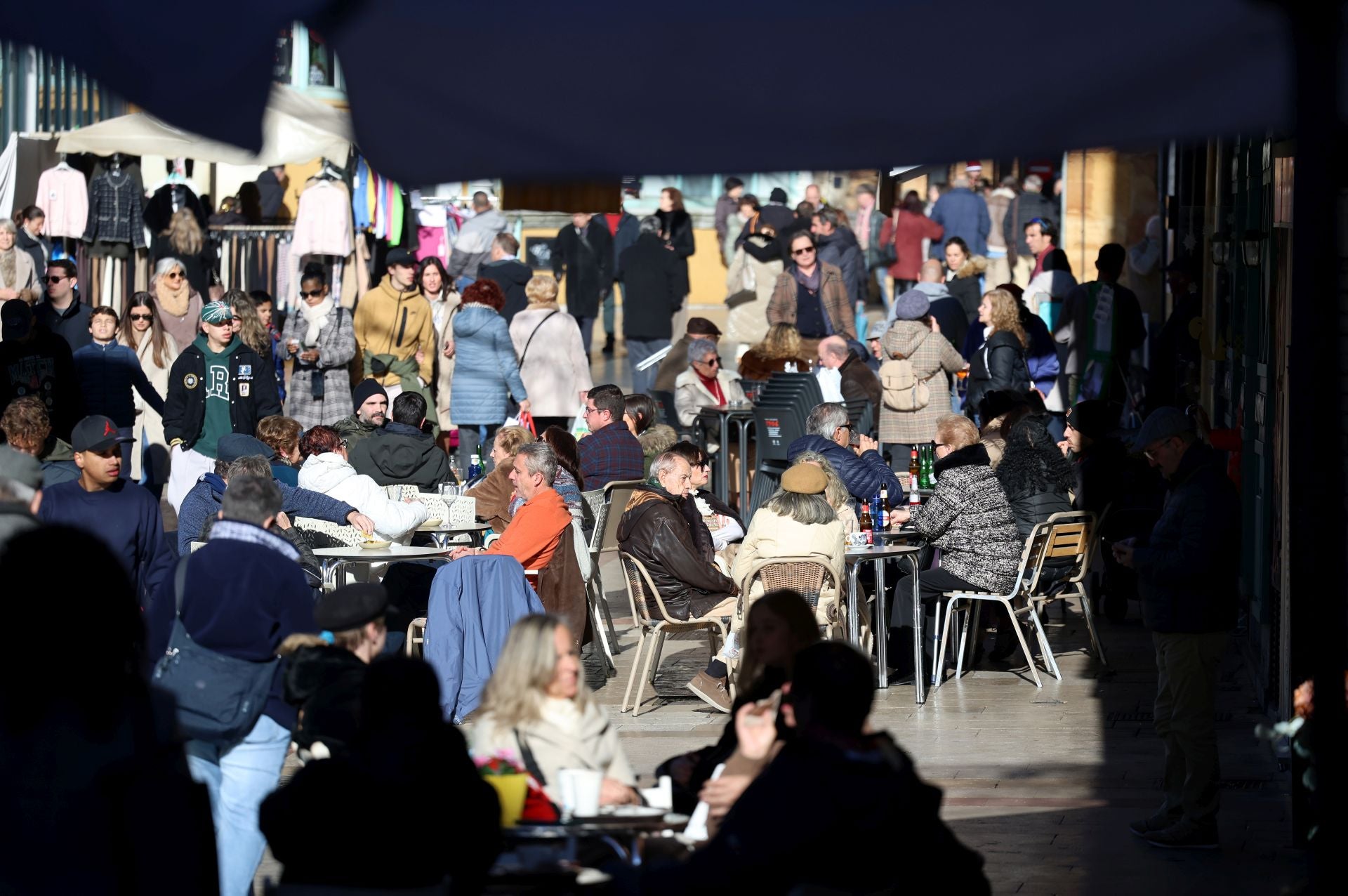 Asturias, de terraceo para brindar por el nuevo año