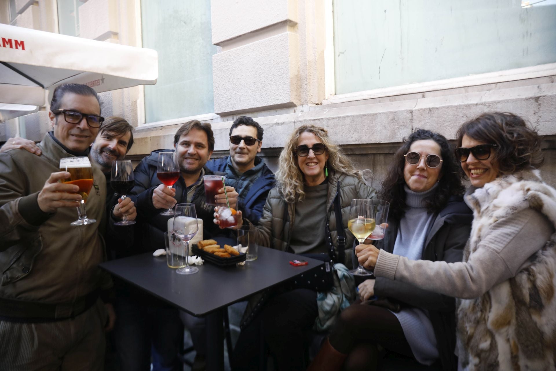 Asturias, de terraceo para brindar por el nuevo año