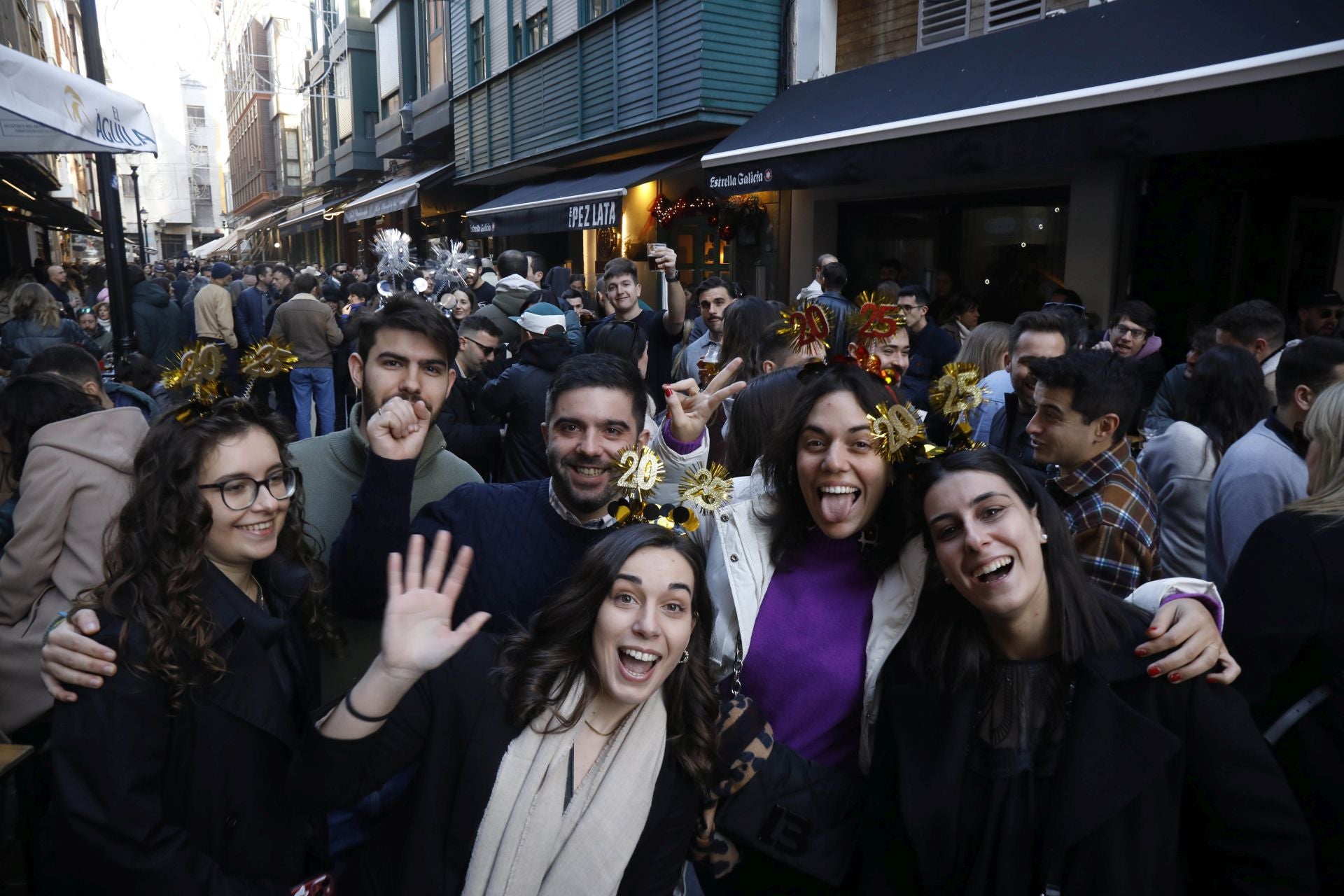 Asturias, de terraceo para brindar por el nuevo año