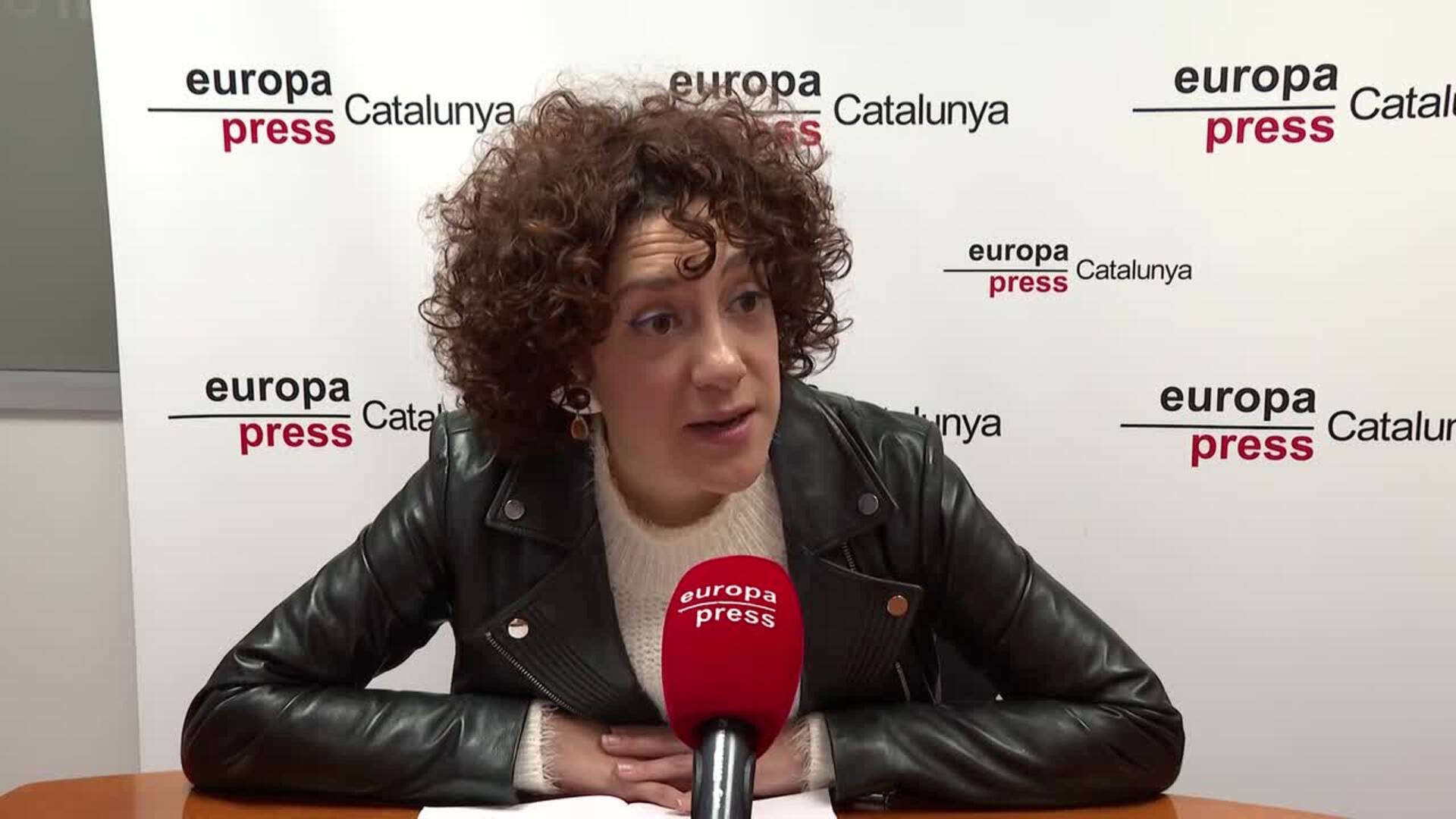 Aina Vidal (comuns) acusa al PP de ser ellos "quienes incumplen la Constitución"