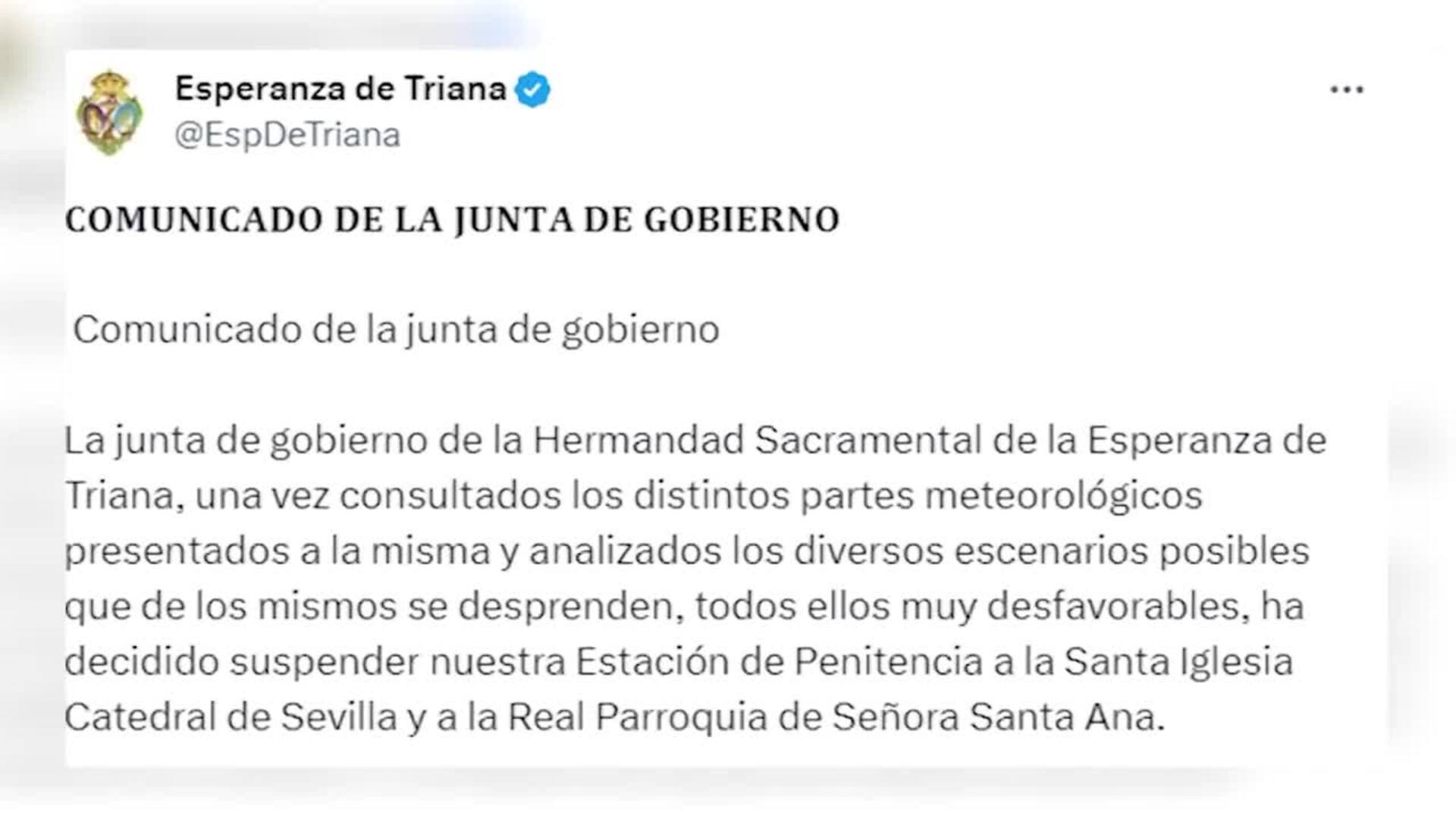 La lluvia frustra por completo la Madrugada, sin procesiones en las calles como en 2011