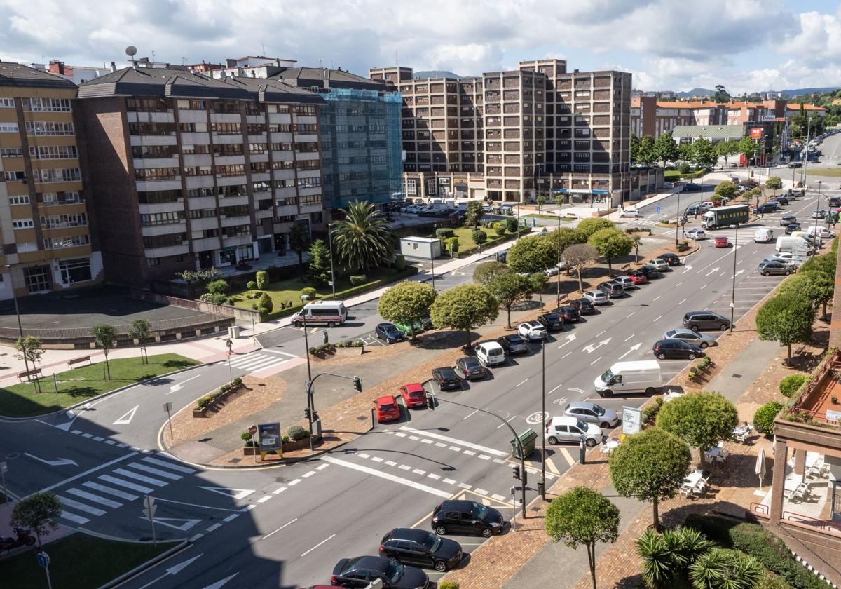 La avenida de San Agustín.