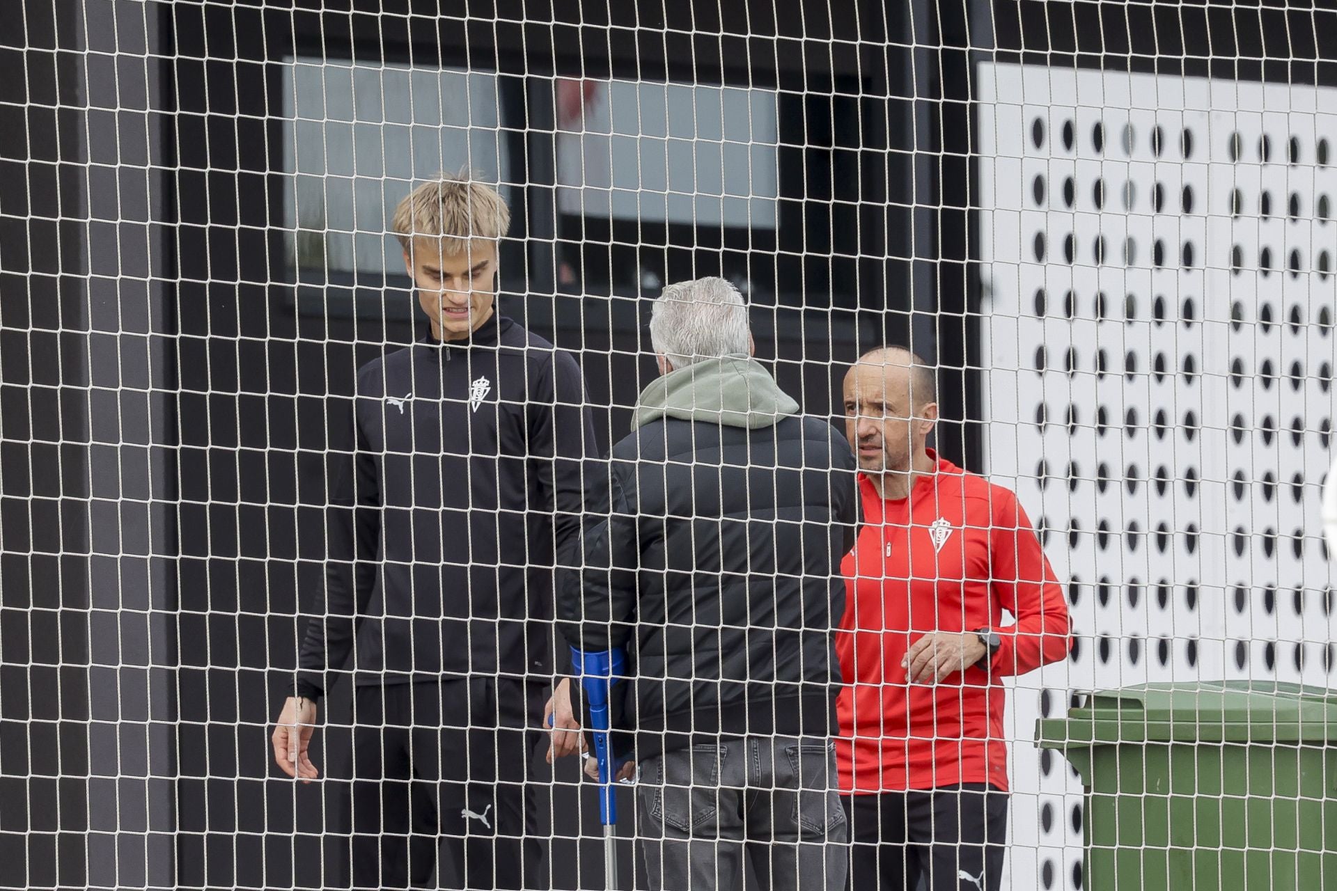 Entrenamiento del Sporting (02/01/2025)