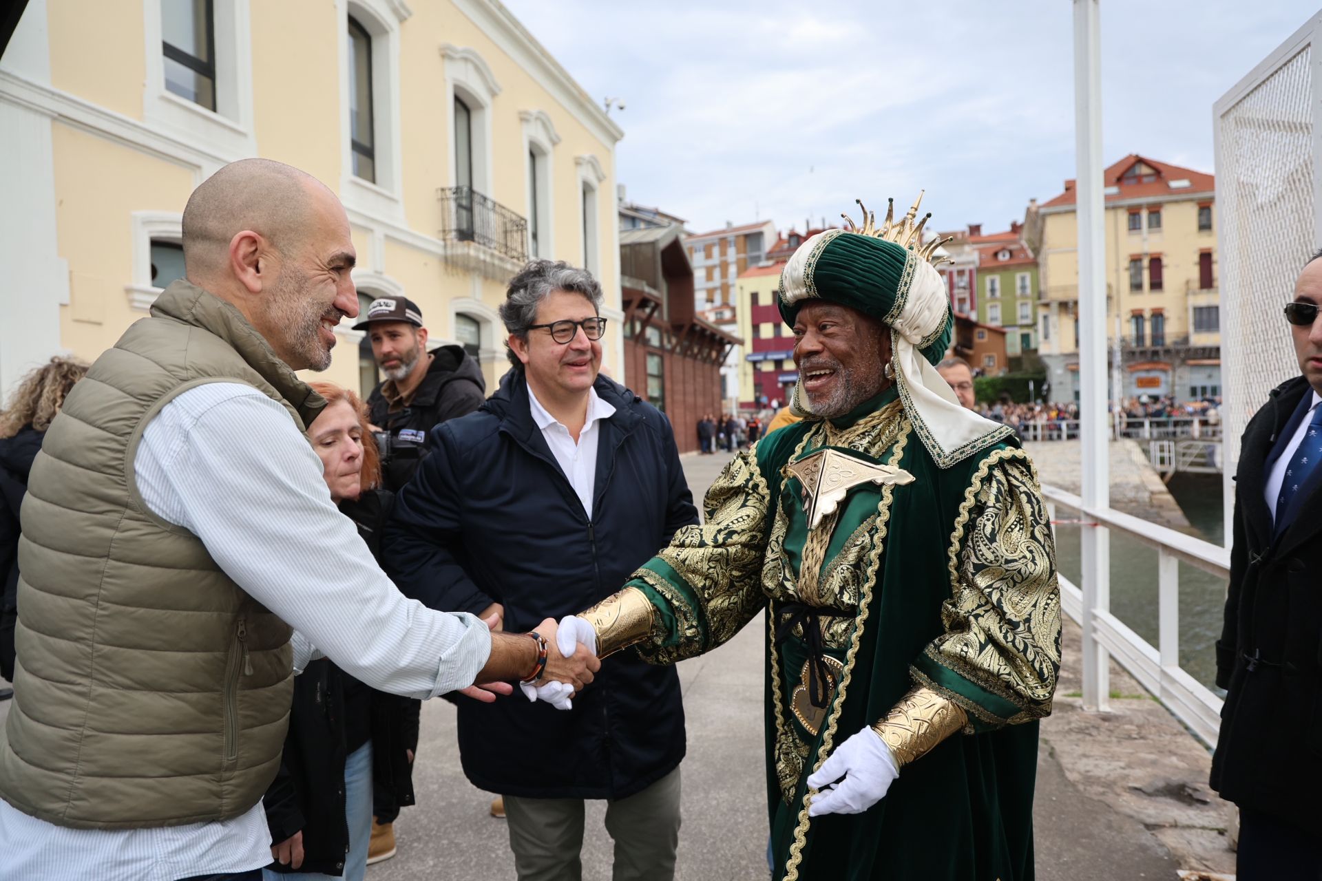 Las imágenes de la llegada de los Reyes Magos a Gijón