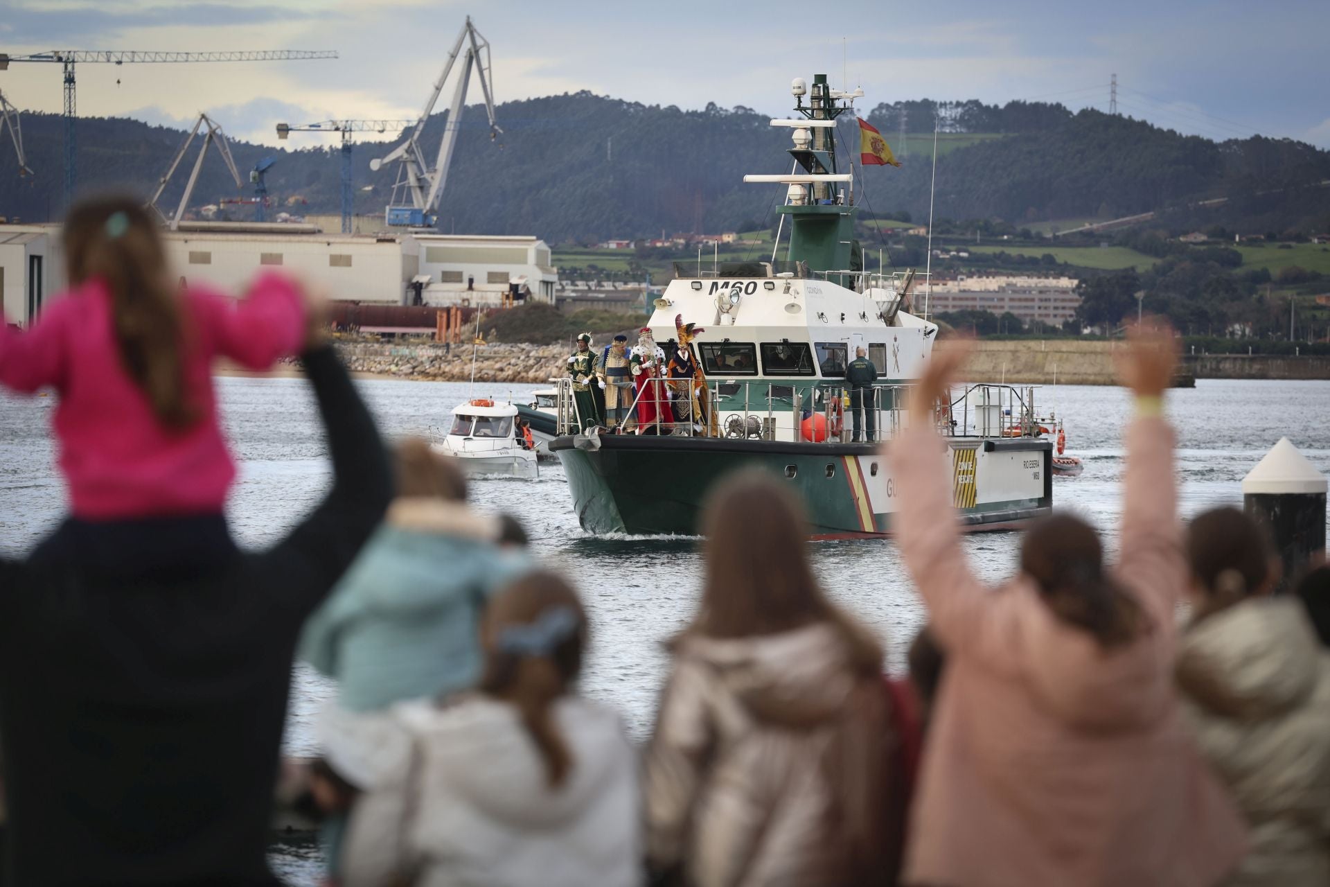 Las imágenes de la llegada de los Reyes Magos a Gijón