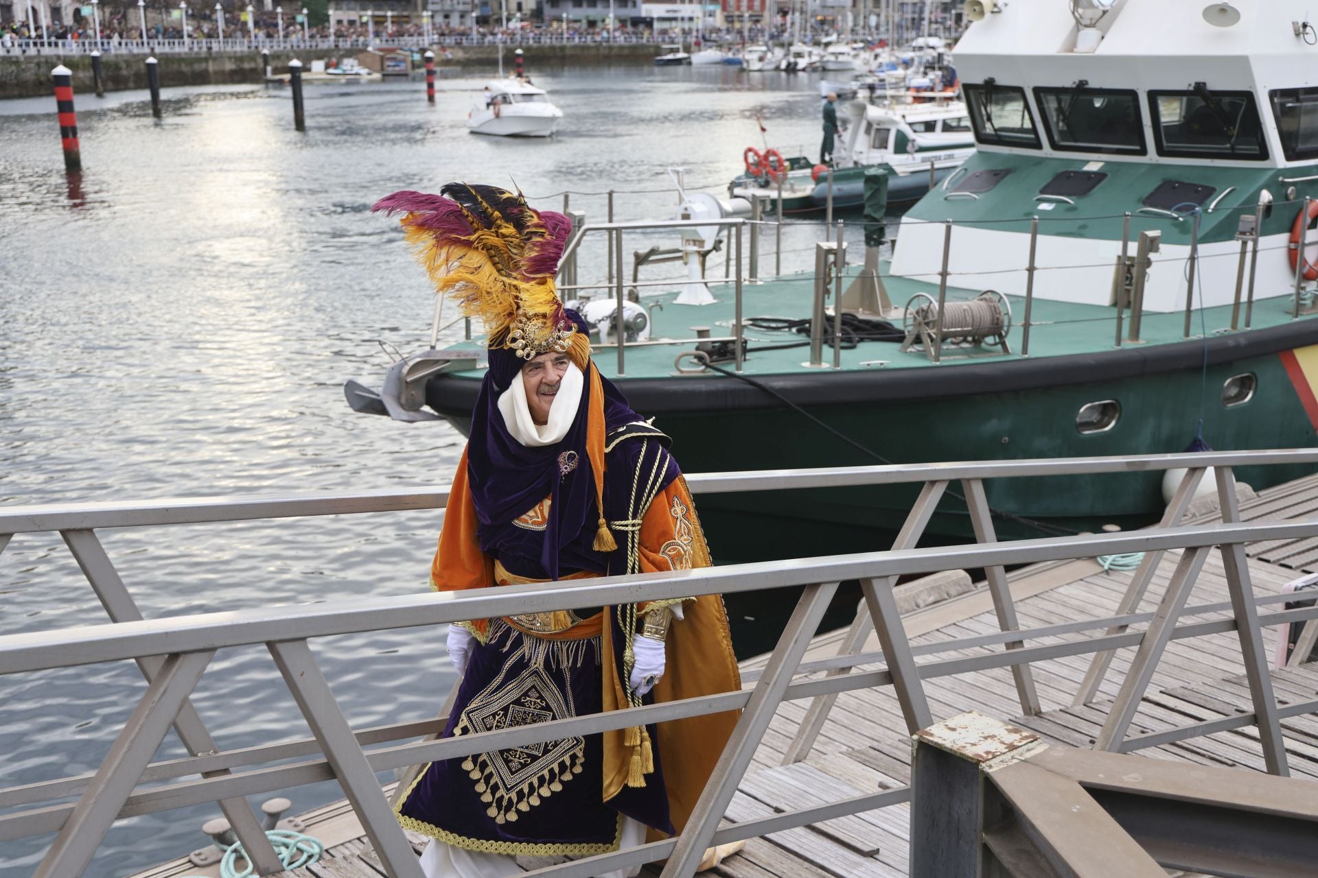 Las imágenes de la llegada de los Reyes Magos a Gijón