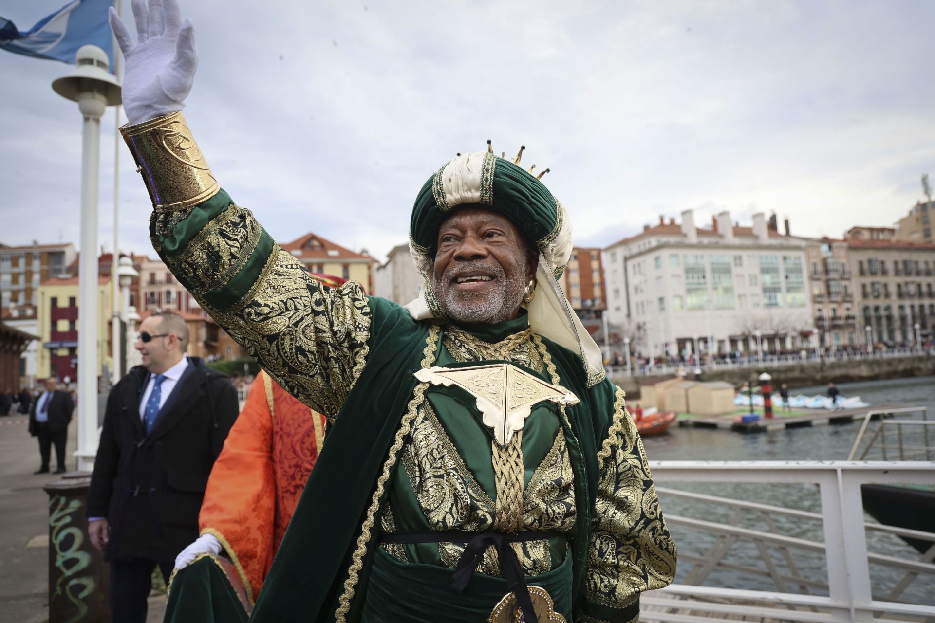 Las imágenes de la llegada de los Reyes Magos a Gijón