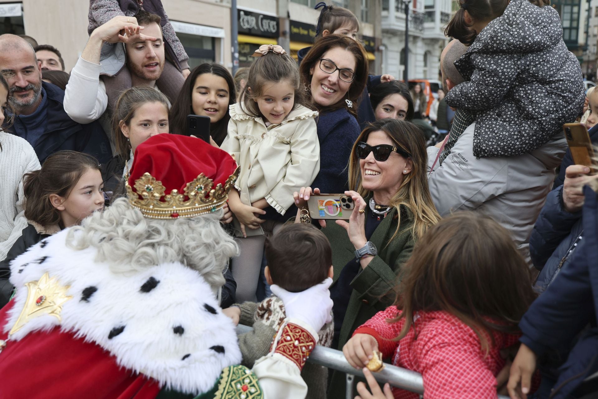 Las imágenes de la llegada de los Reyes Magos a Gijón