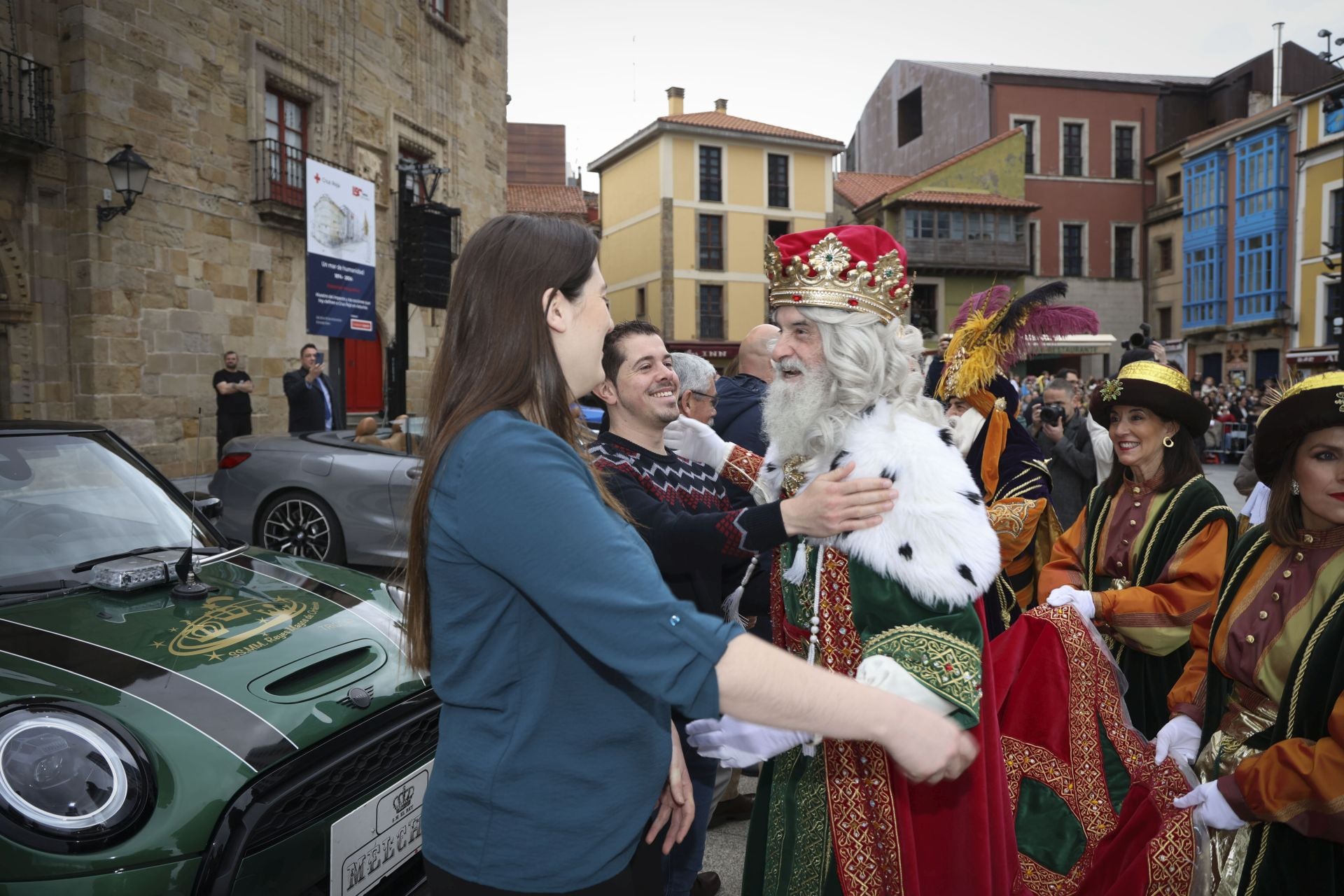 Las imágenes de la llegada de los Reyes Magos a Gijón