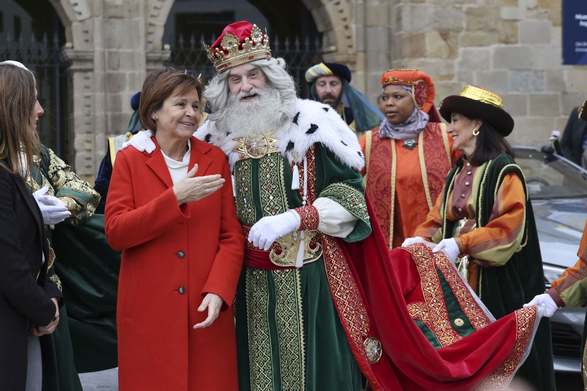 Las imágenes de la llegada de los Reyes Magos a Gijón