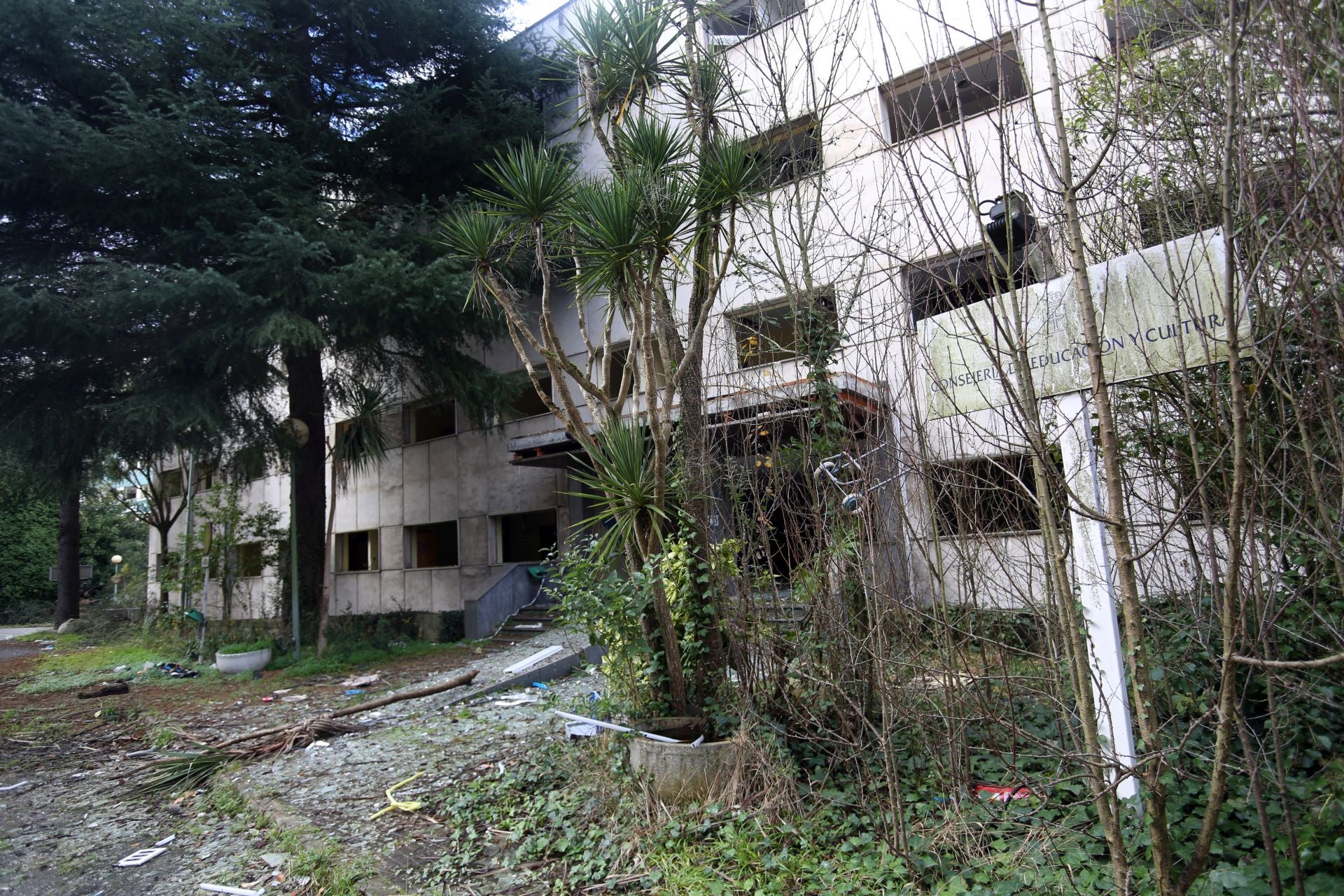 El viejo HUCA, un imán para los saqueadores