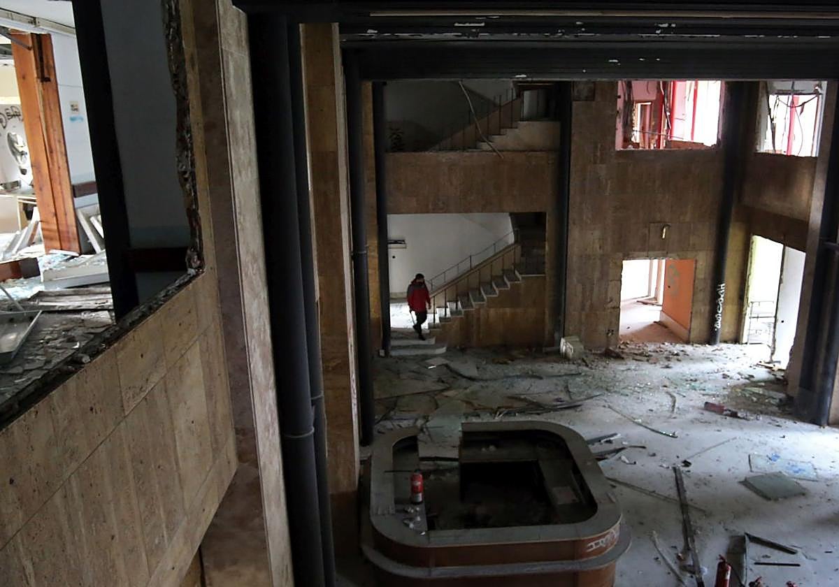 El viejo HUCA, un imán para los saqueadores