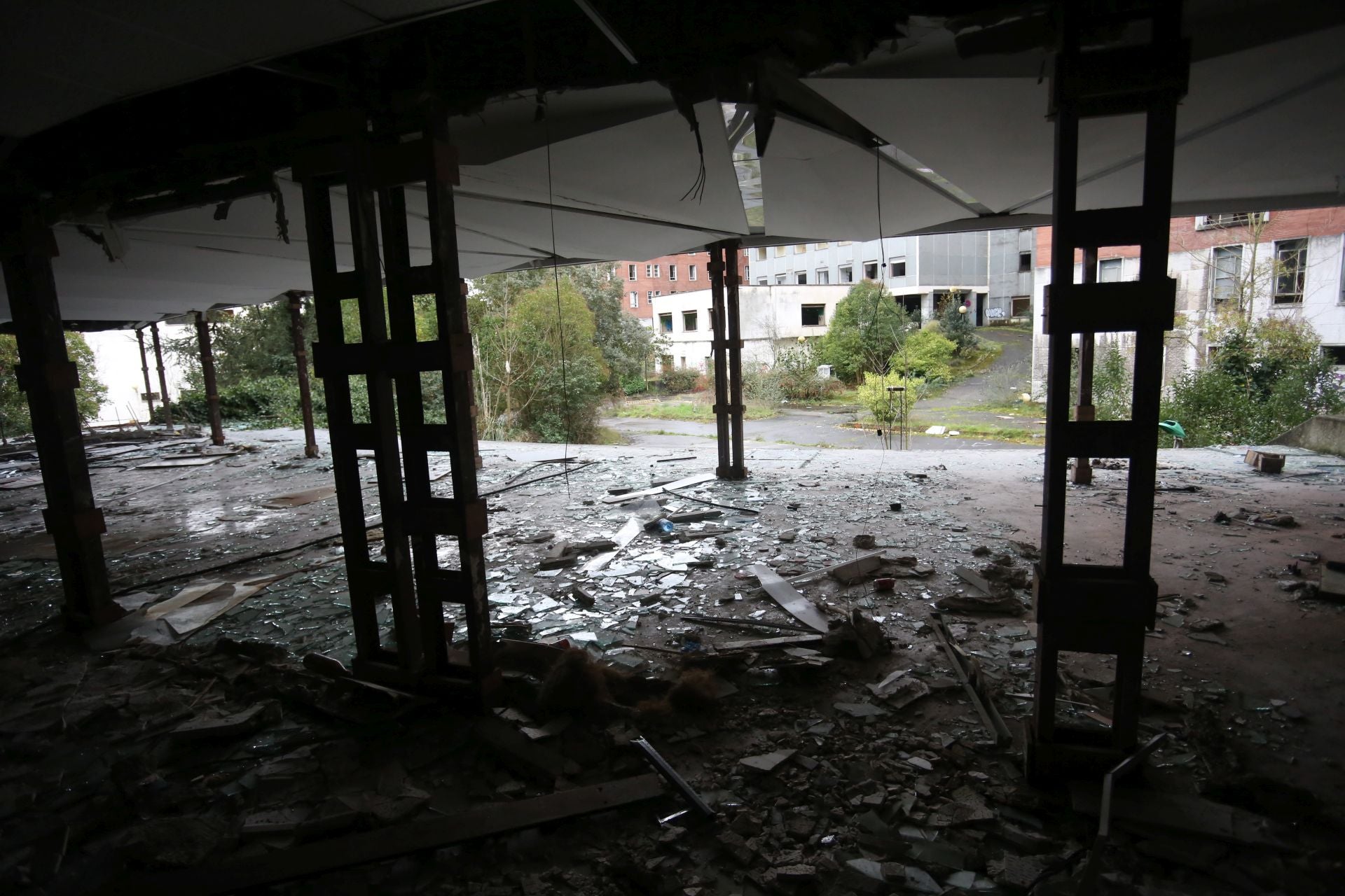 El viejo HUCA, un imán para los saqueadores