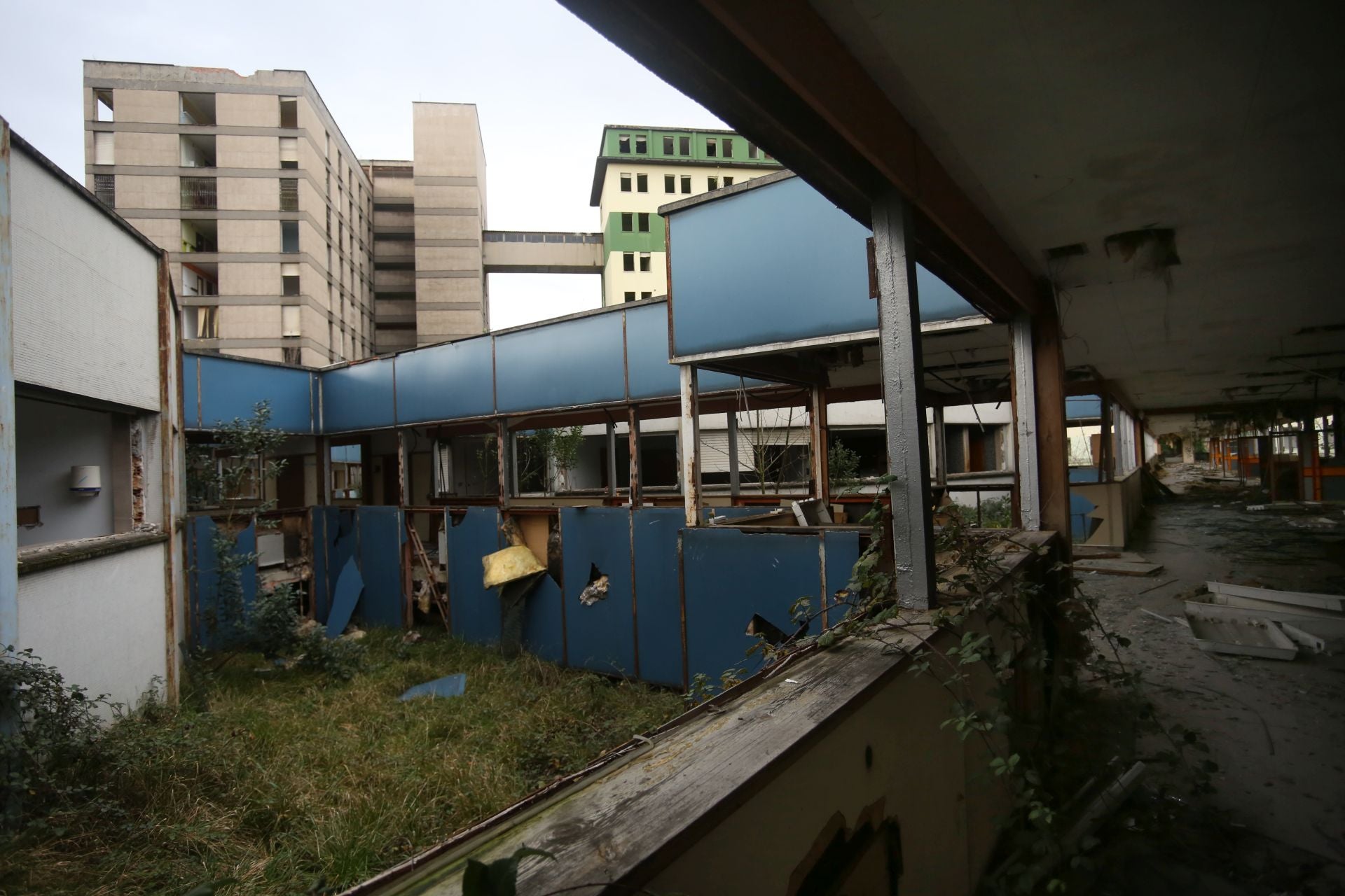 El viejo HUCA, un imán para los saqueadores