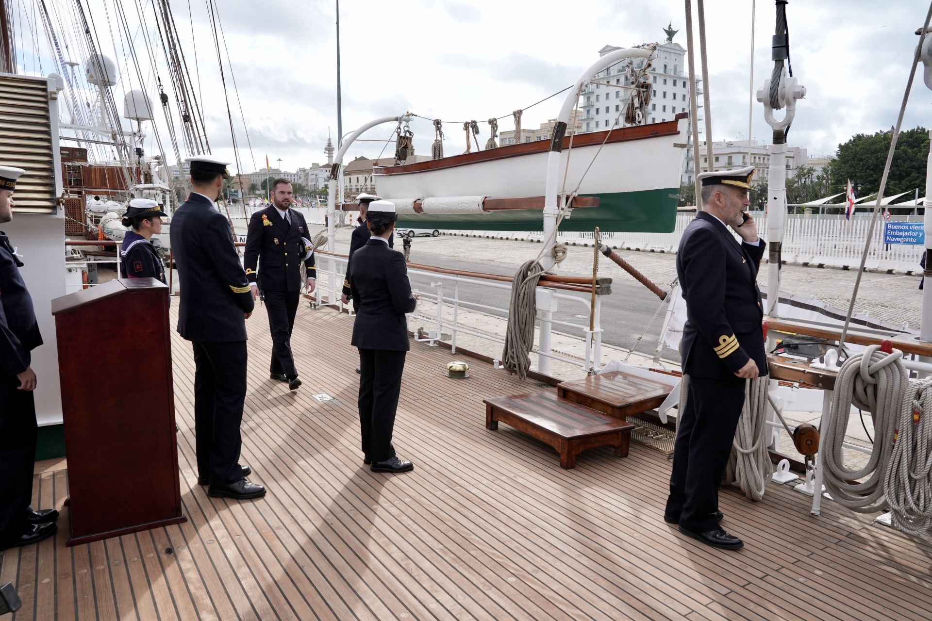 Así es el Crucero del Buque Escuela Juan Sebastián de Elcano en el que embarca la Princesa Leonor