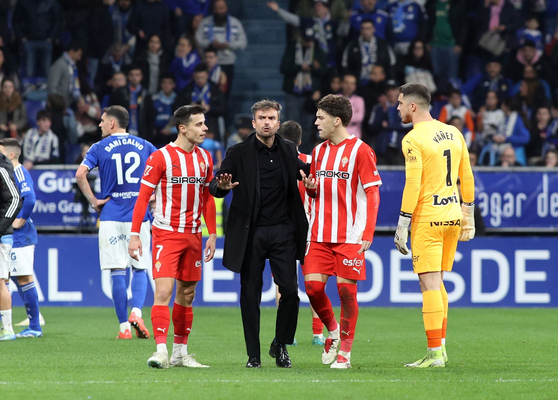 Las mejores imágenes del Real Oviedo - Sporting de Gijón