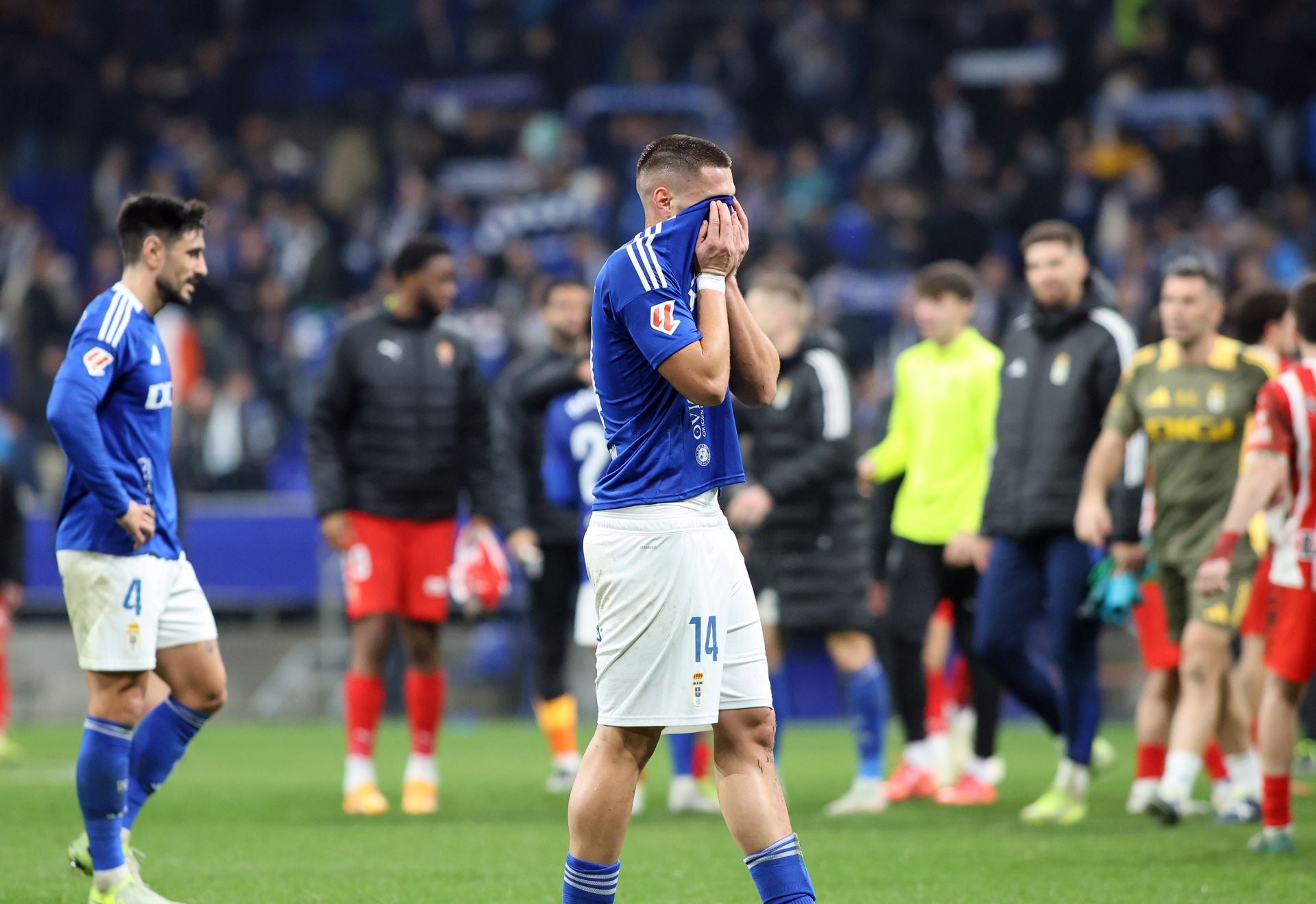 Las mejores imágenes del Real Oviedo - Sporting de Gijón