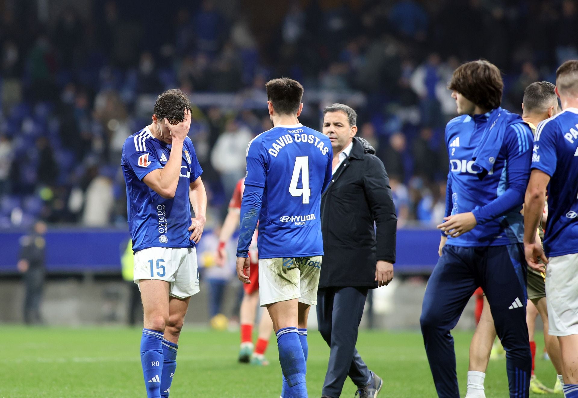 Las mejores imágenes del Real Oviedo - Sporting de Gijón