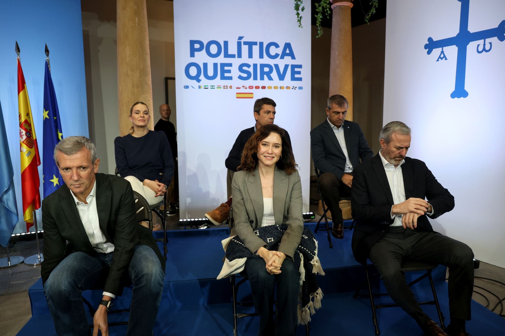 Los barones del Partido Popular, reunidos en Asturias