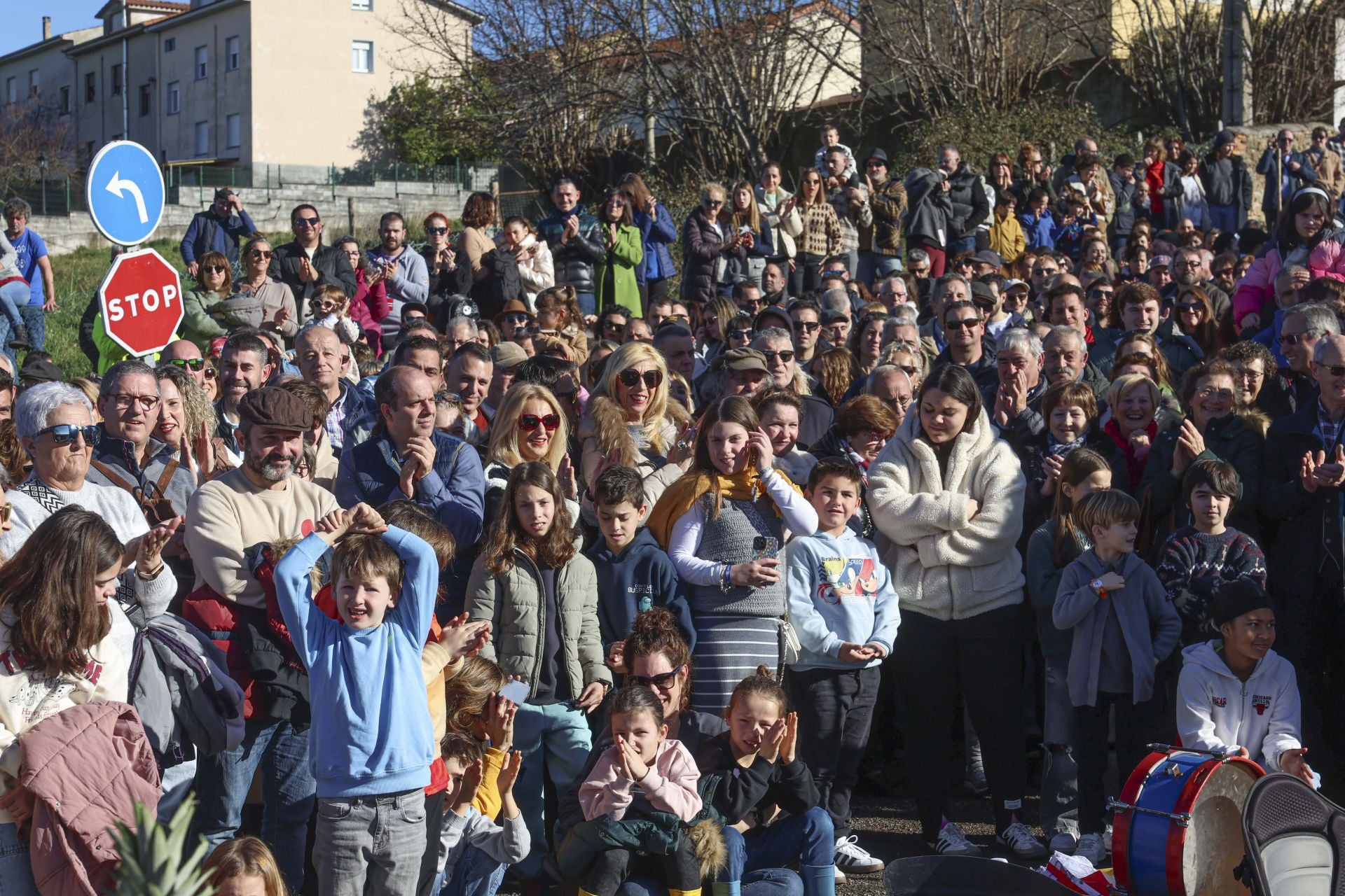 Sidros, Comedies... y hasta pitufos en Valdesoto