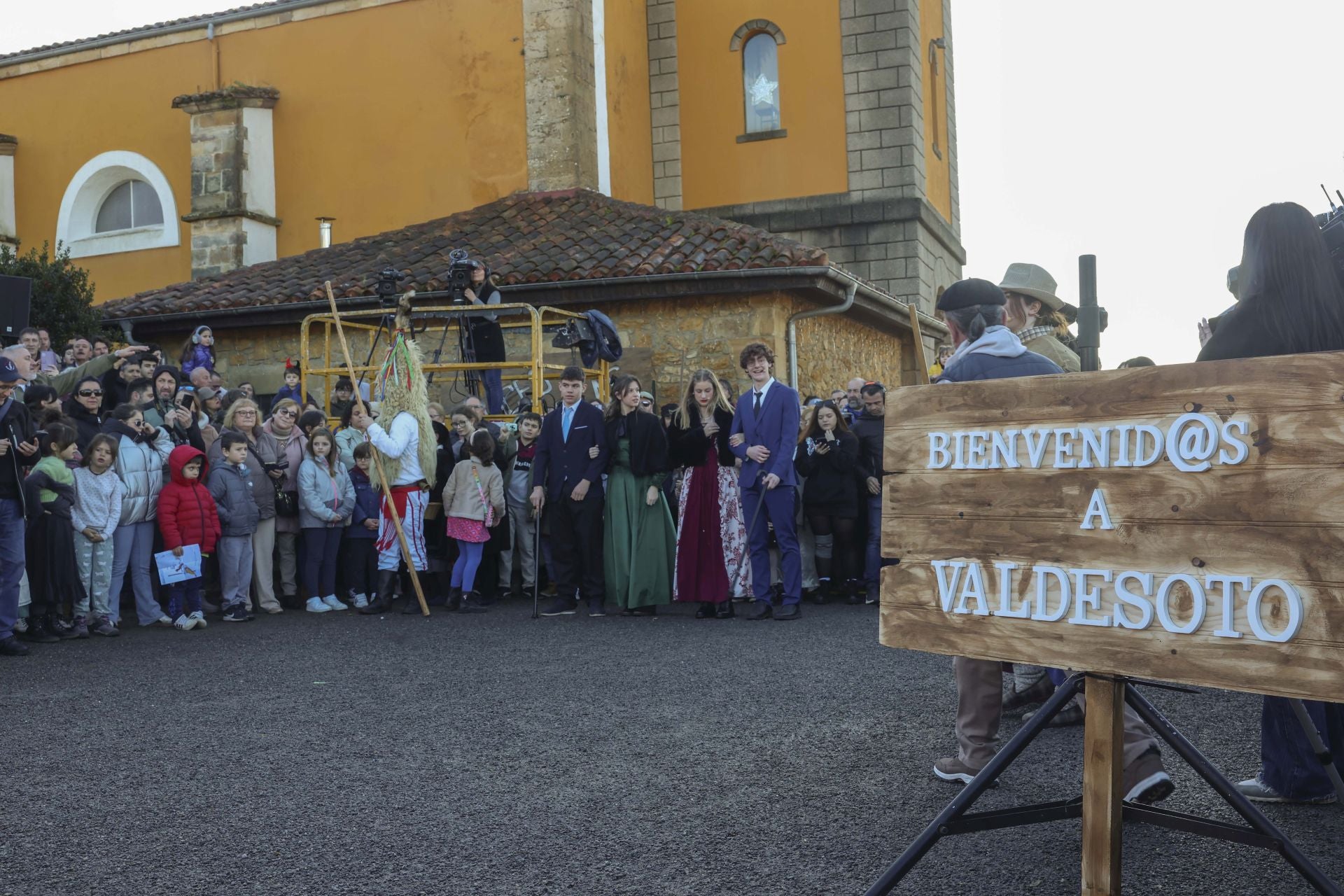 Sidros, Comedies... y hasta pitufos en Valdesoto