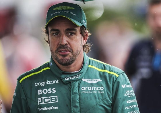 Fernando Alonso y su cuello desatan la locura: «Esto no es ni medio normal»