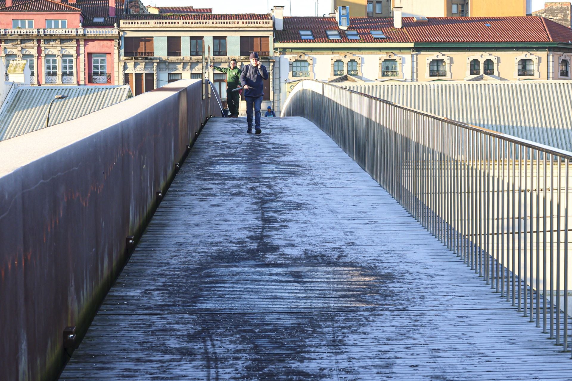 Asturias, bajo cero: el frío invernal llega a la región