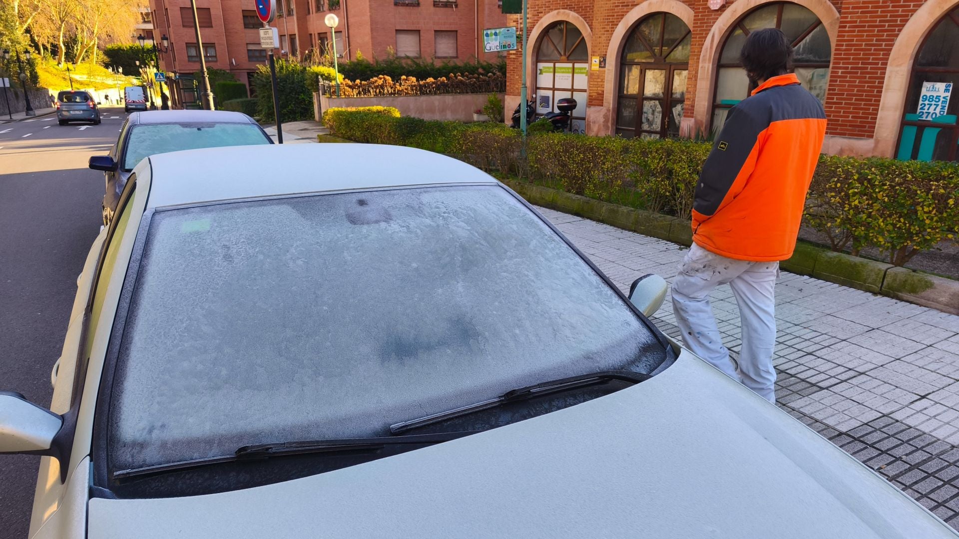 Asturias, bajo cero: el frío invernal llega a la región