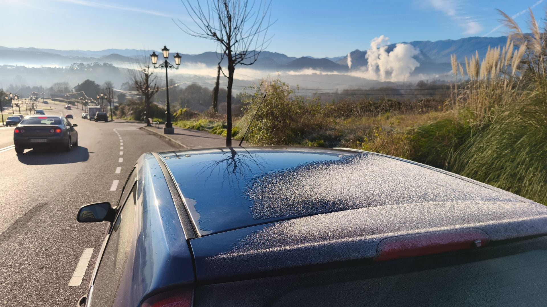 Asturias, bajo cero: el frío invernal llega a la región