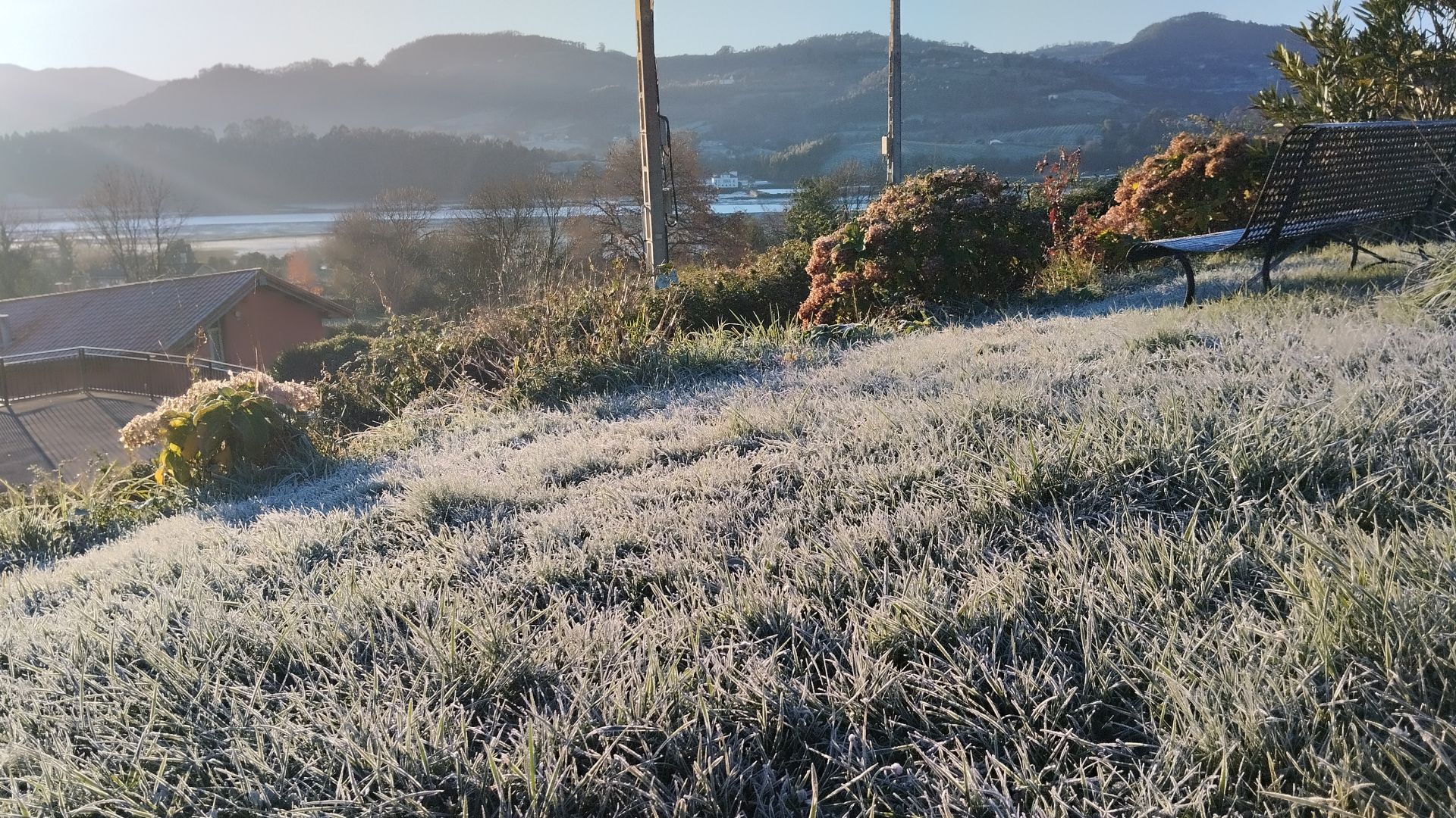 Asturias, bajo cero: el frío invernal llega a la región