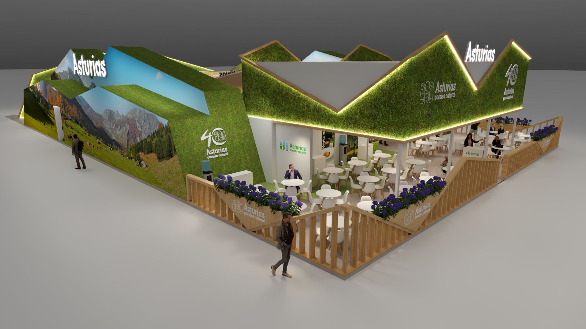 &#039;Asturias Paraíso Natural&#039;, el estand del Principado en Fitur