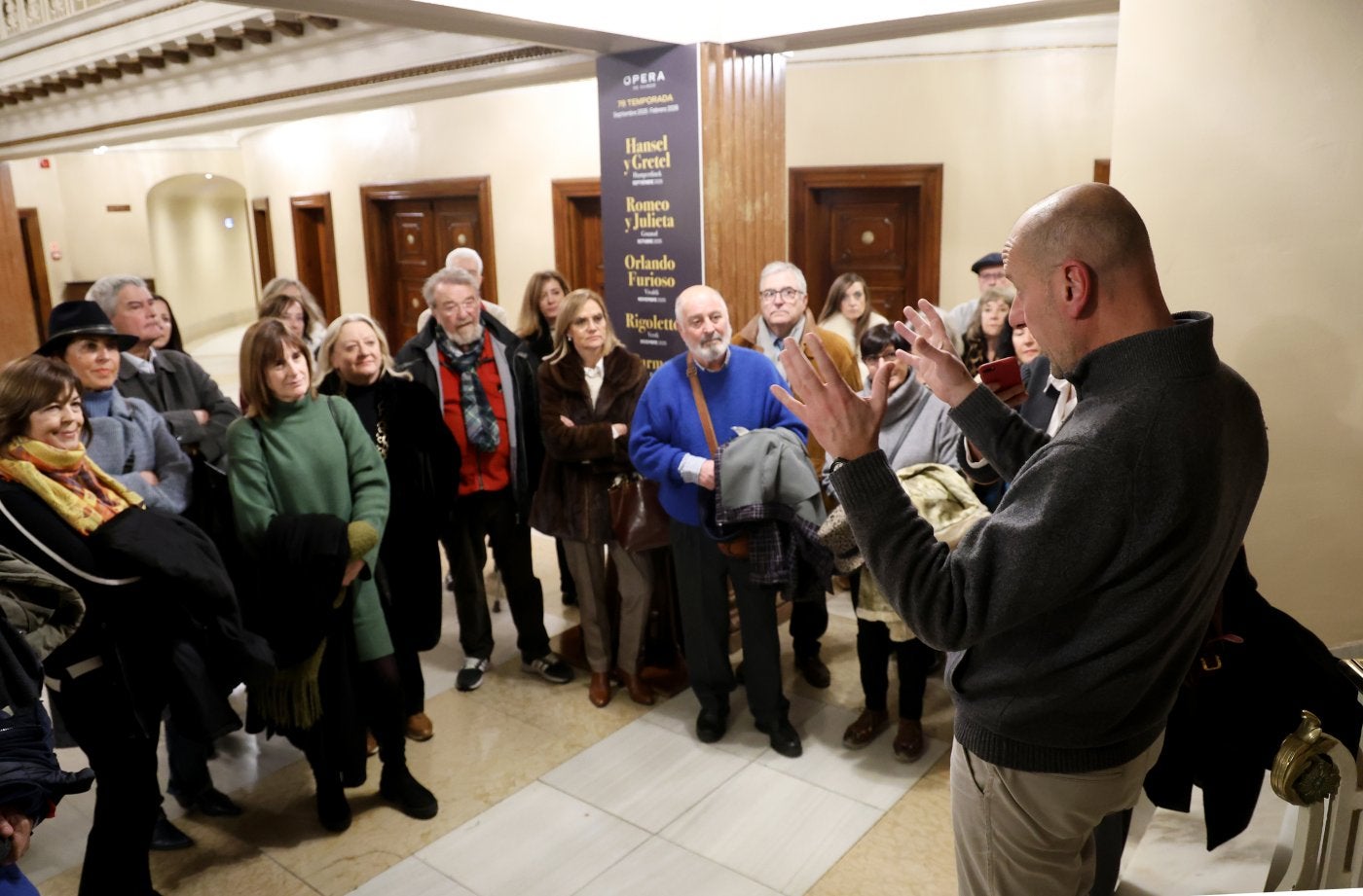 Celestino Varela desveló a los asistentes los secretos que esconde una producción.
