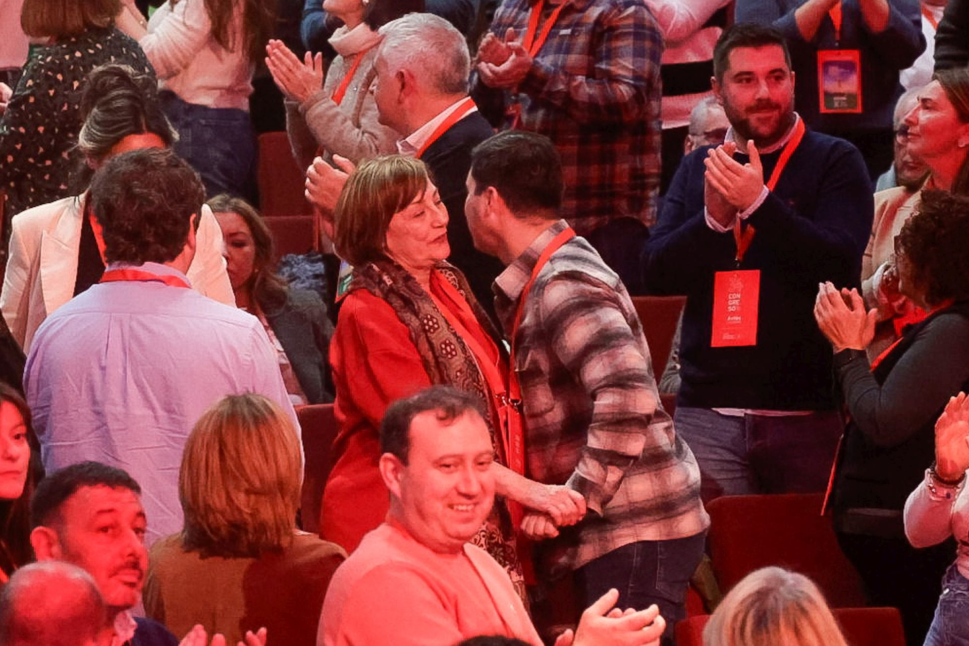 Pedro Sánchez y Adrián Barbón inauguran el congreso socialista en Avilés