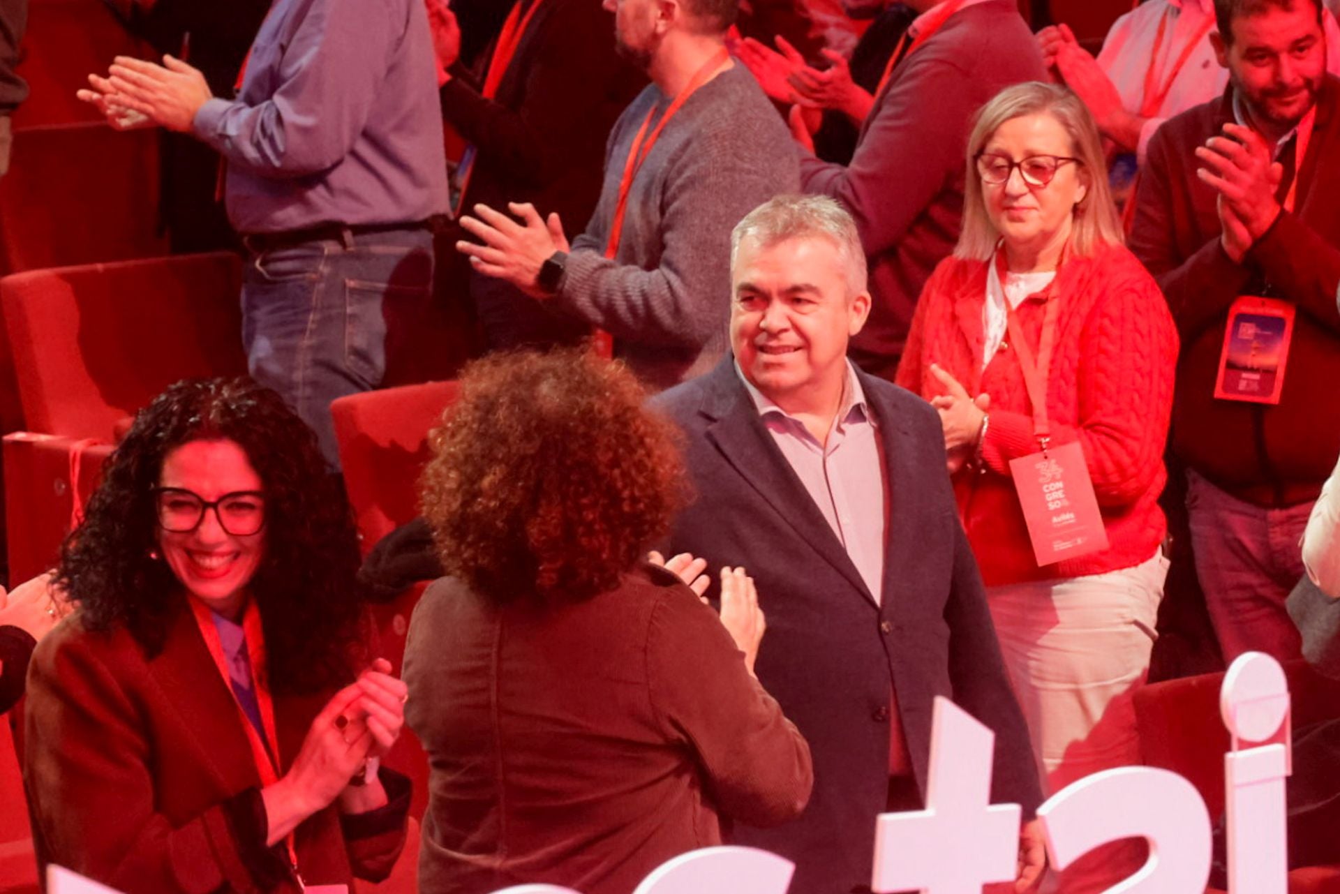 Pedro Sánchez y Adrián Barbón inauguran el congreso socialista en Avilés
