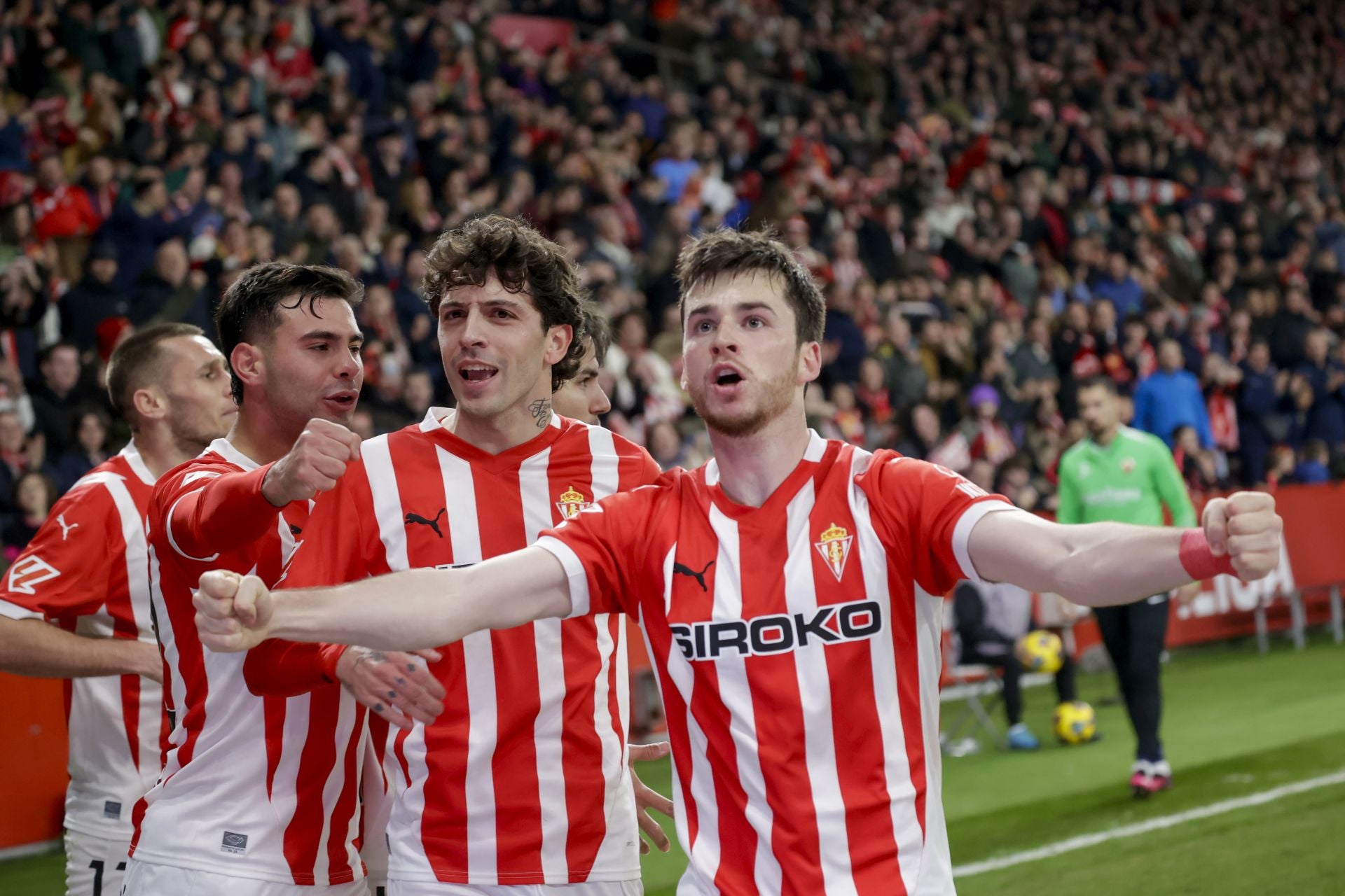 Las mejores imágenes del Sporting de Gijón (1 - 1) Elche