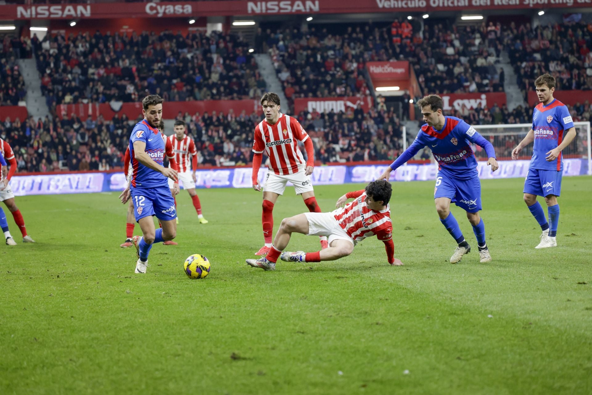 Las mejores imágenes del Sporting de Gijón (1 - 1) Elche