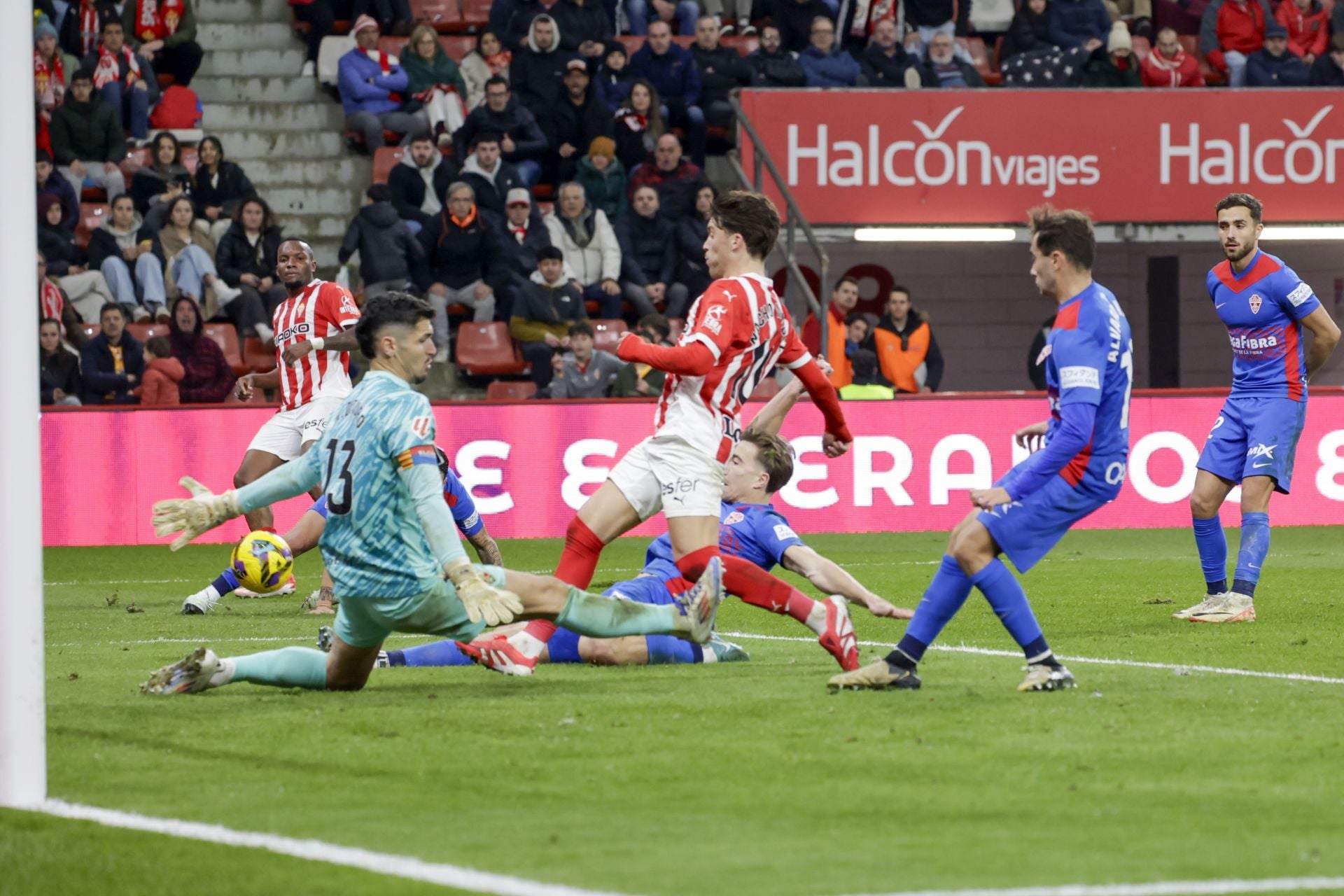 Las mejores imágenes del Sporting de Gijón (1 - 1) Elche