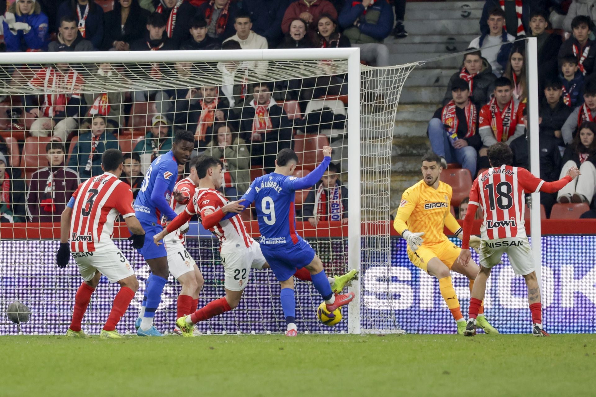 Las mejores imágenes del Sporting de Gijón (1 - 1) Elche