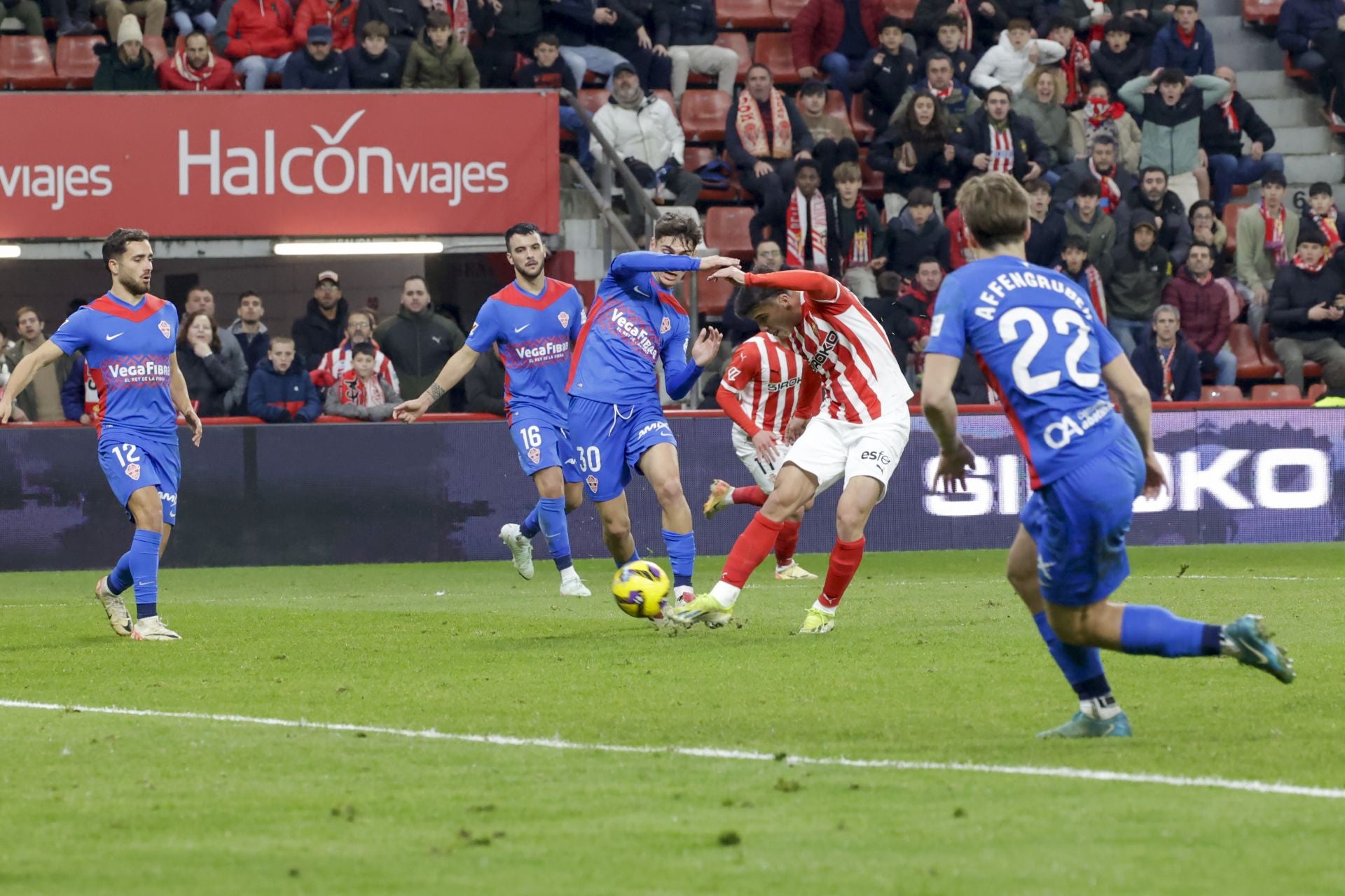 Las mejores imágenes del Sporting de Gijón (1 - 1) Elche