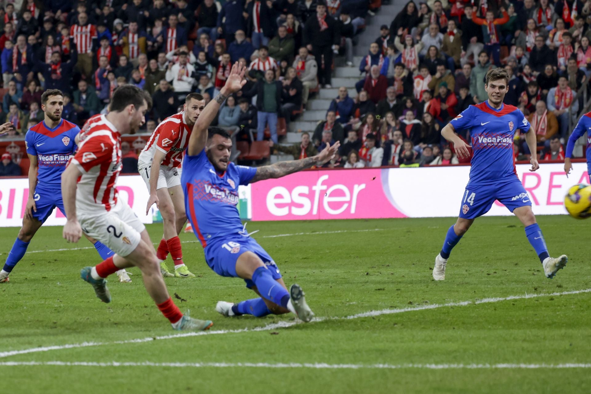 Las mejores imágenes del Sporting de Gijón (1 - 1) Elche