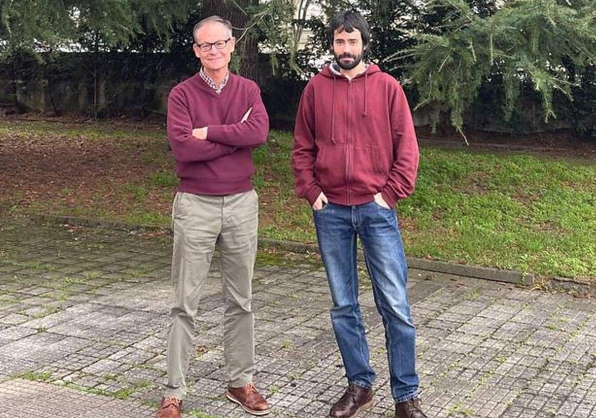 Jaime Ferrer y Gabriel Martínez, investigadores de la Universidad de Oviedo.