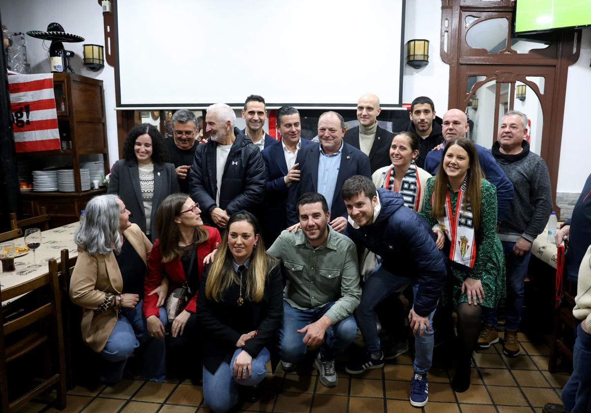 El día que Cornellana vio nacer a su peña sportinguista