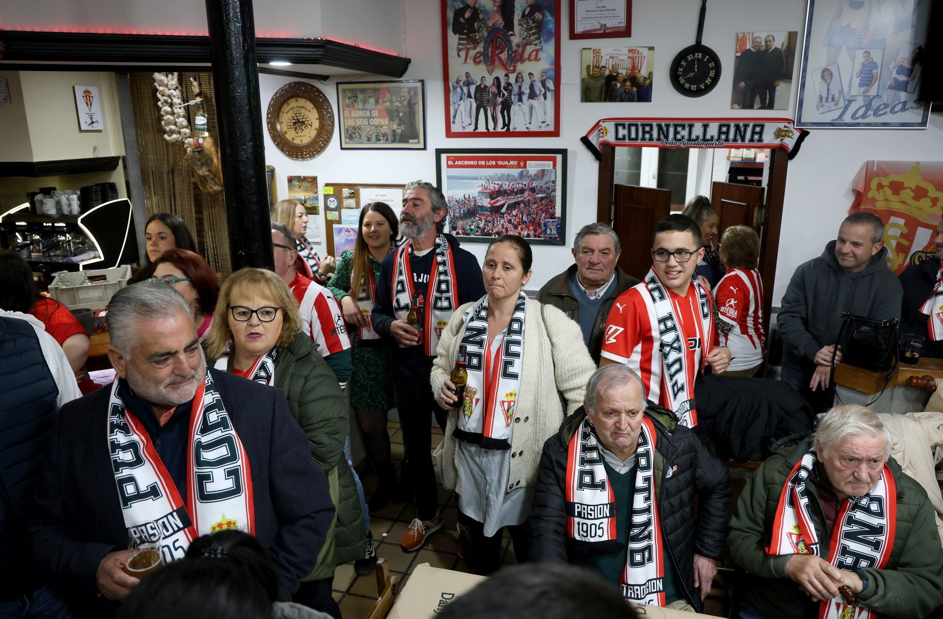 El día que Cornellana vio nacer a su peña sportinguista