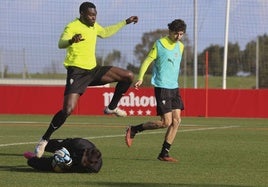 Entrenamiento del Sporting de Gijón (23/01/2025)