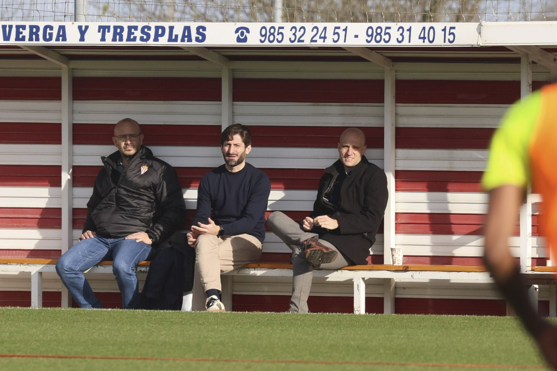 Entrenamiento del Sporting de Gijón (23/01/2025)