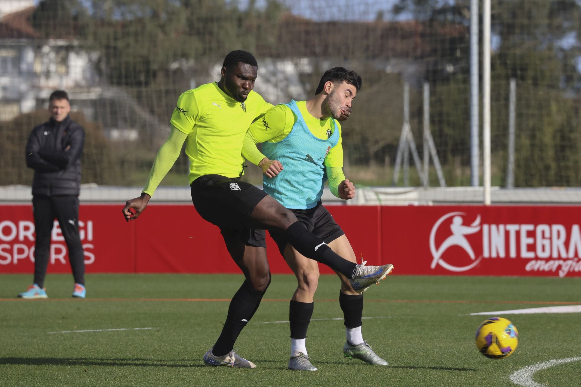 Entrenamiento del Sporting de Gijón (23/01/2025)